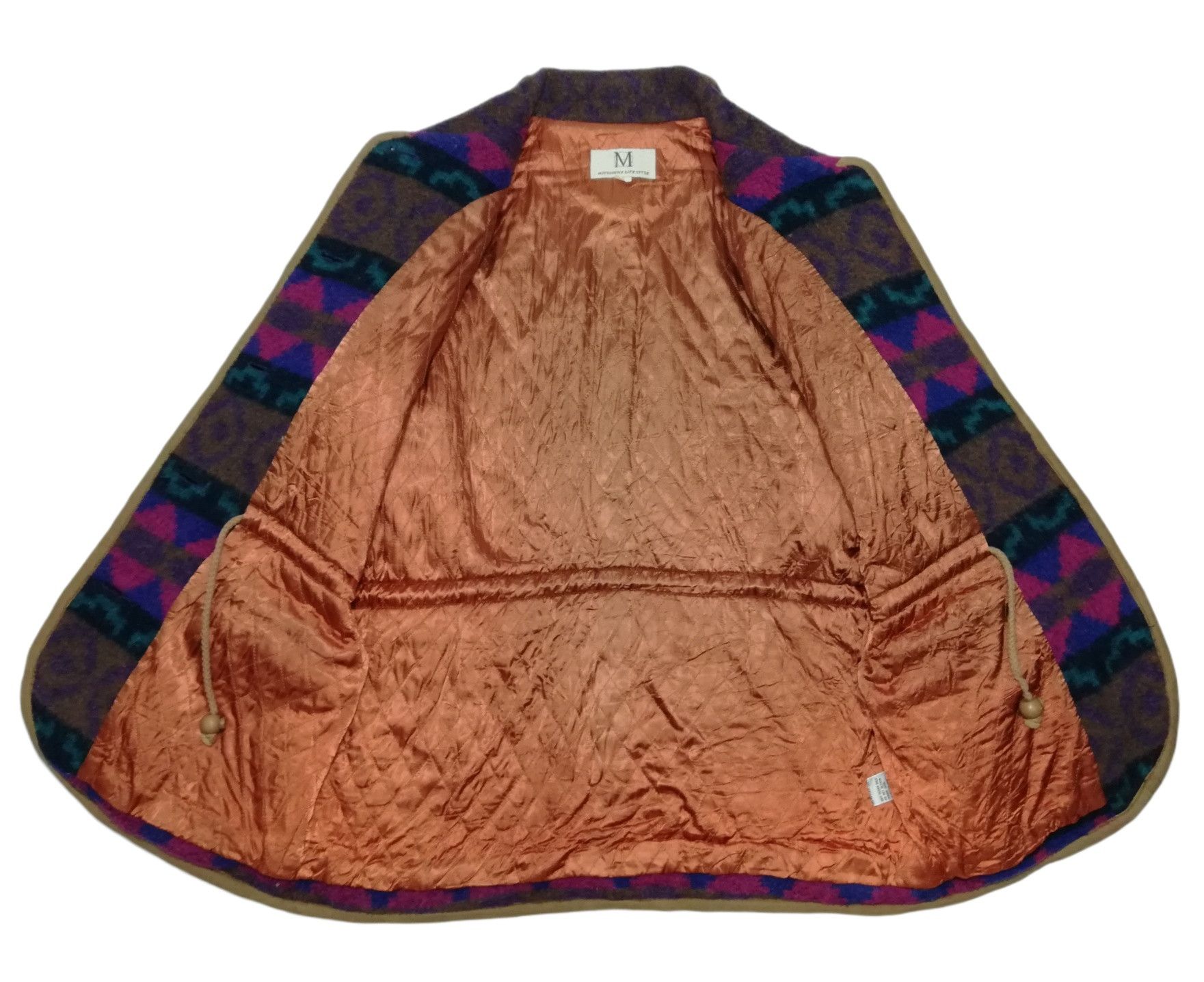 Art Comes First × Japanese Brand 🔥High Grade Western Wear Wool Blanket Navajo Coat Jacket Size US S / EU 44-46 / 1 - 7 Thumbnail