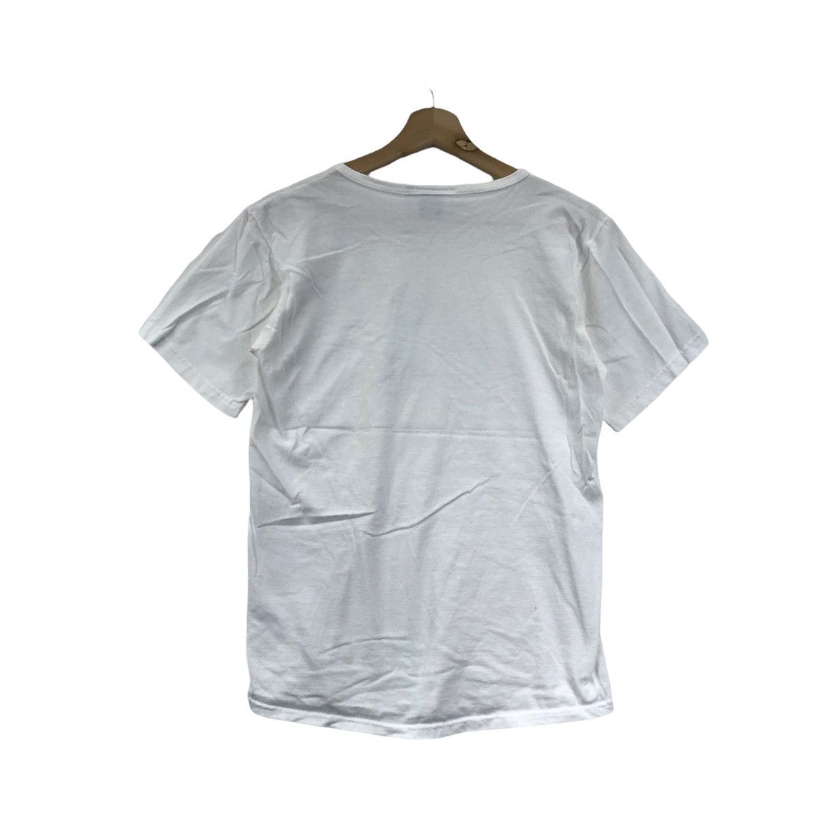 Vintage CHRISTINE ALEXANDER Hana Dolphin Bling Bling White T shirt Size US S / EU 44-46 / 1 - 6 Thumbnail