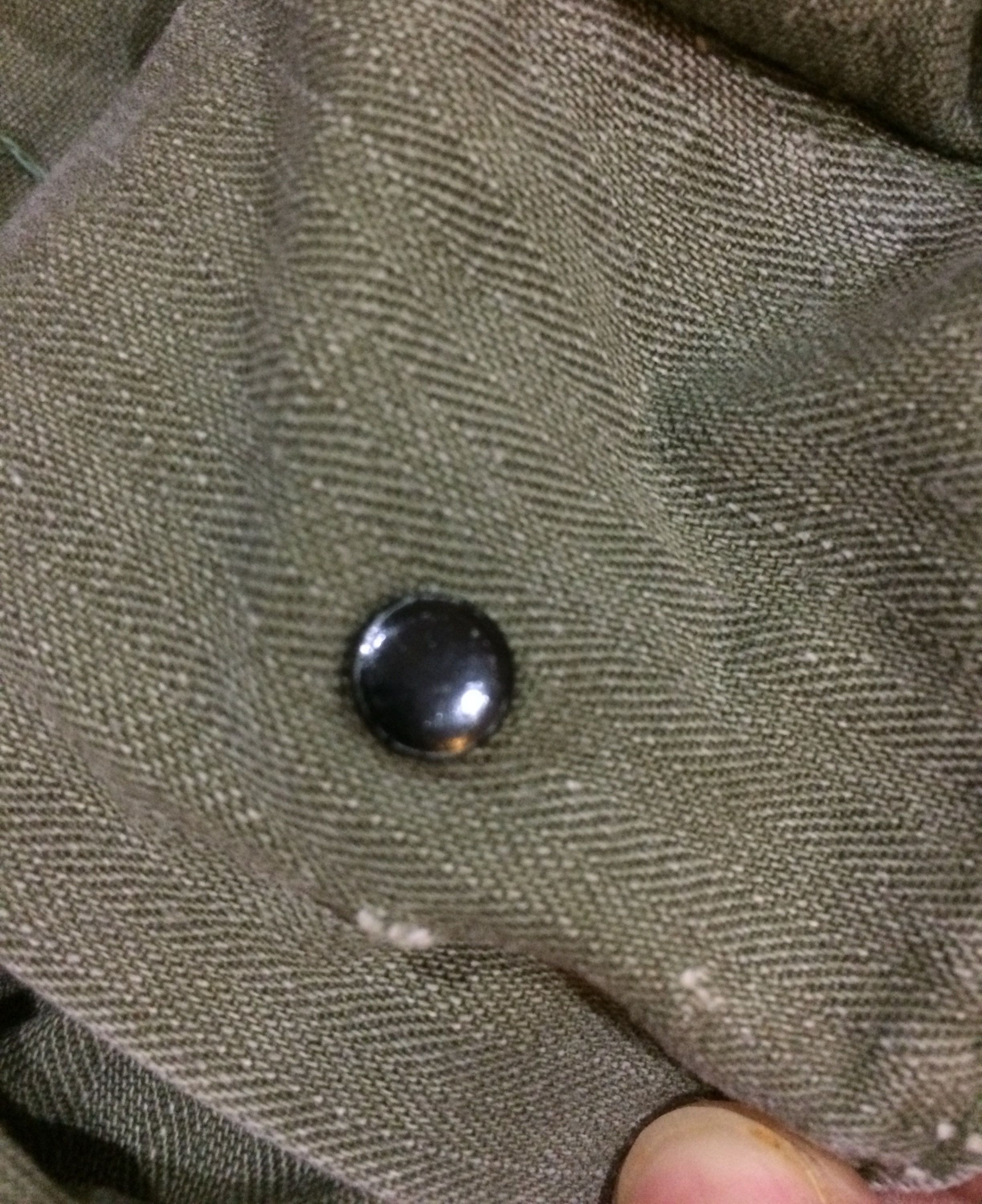 Vintage army military coverall overall hbt 13 star button Size US 42 / EU 58 - 7 Thumbnail
