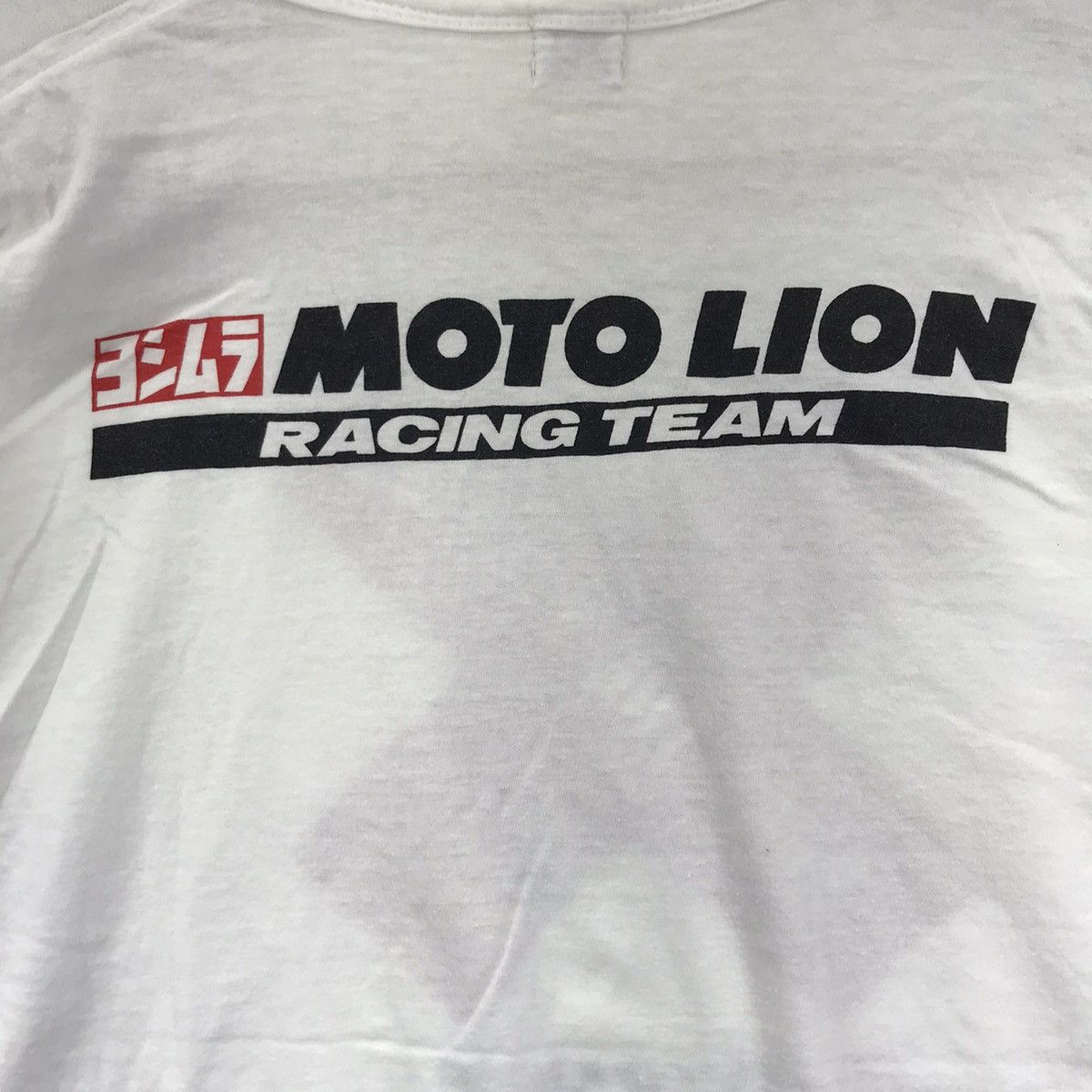 Vintage MOTO LION RACING Team Formula One F1 Beat The System T shirt Size US S / EU 44-46 / 1 - 7 Thumbnail