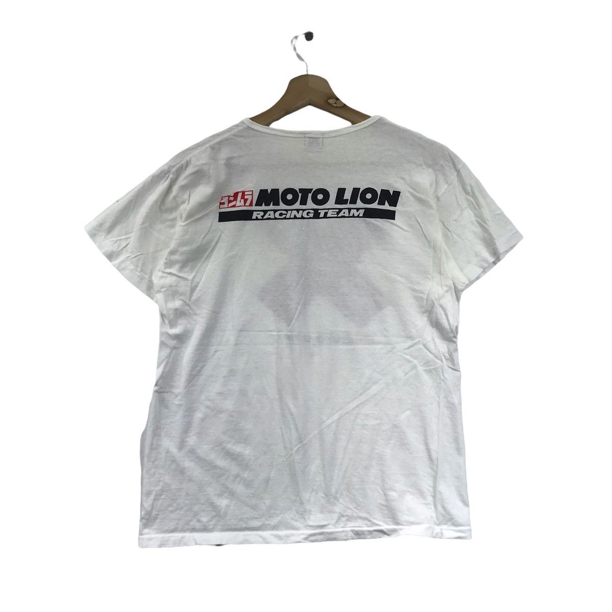 Vintage MOTO LION RACING Team Formula One F1 Beat The System T shirt Size US S / EU 44-46 / 1 - 6 Thumbnail