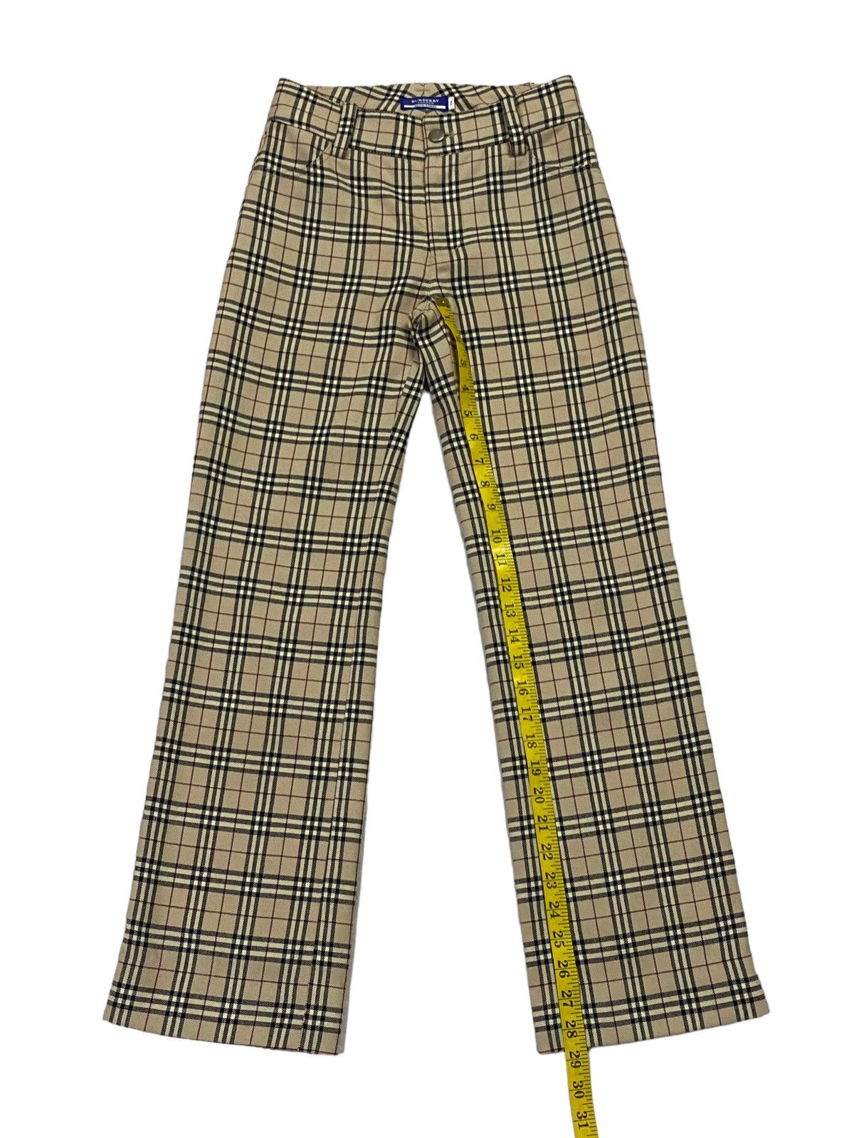 Burberry Burberry Blue Label Wool Nova Check Pants Size 25" / US 0 / IT 36 - 9 Thumbnail