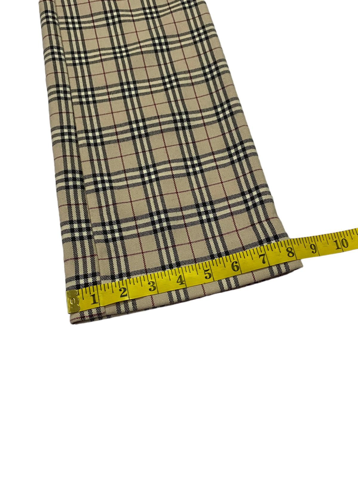 Burberry Burberry Blue Label Wool Nova Check Pants Size 25" / US 0 / IT 36 - 12 Thumbnail