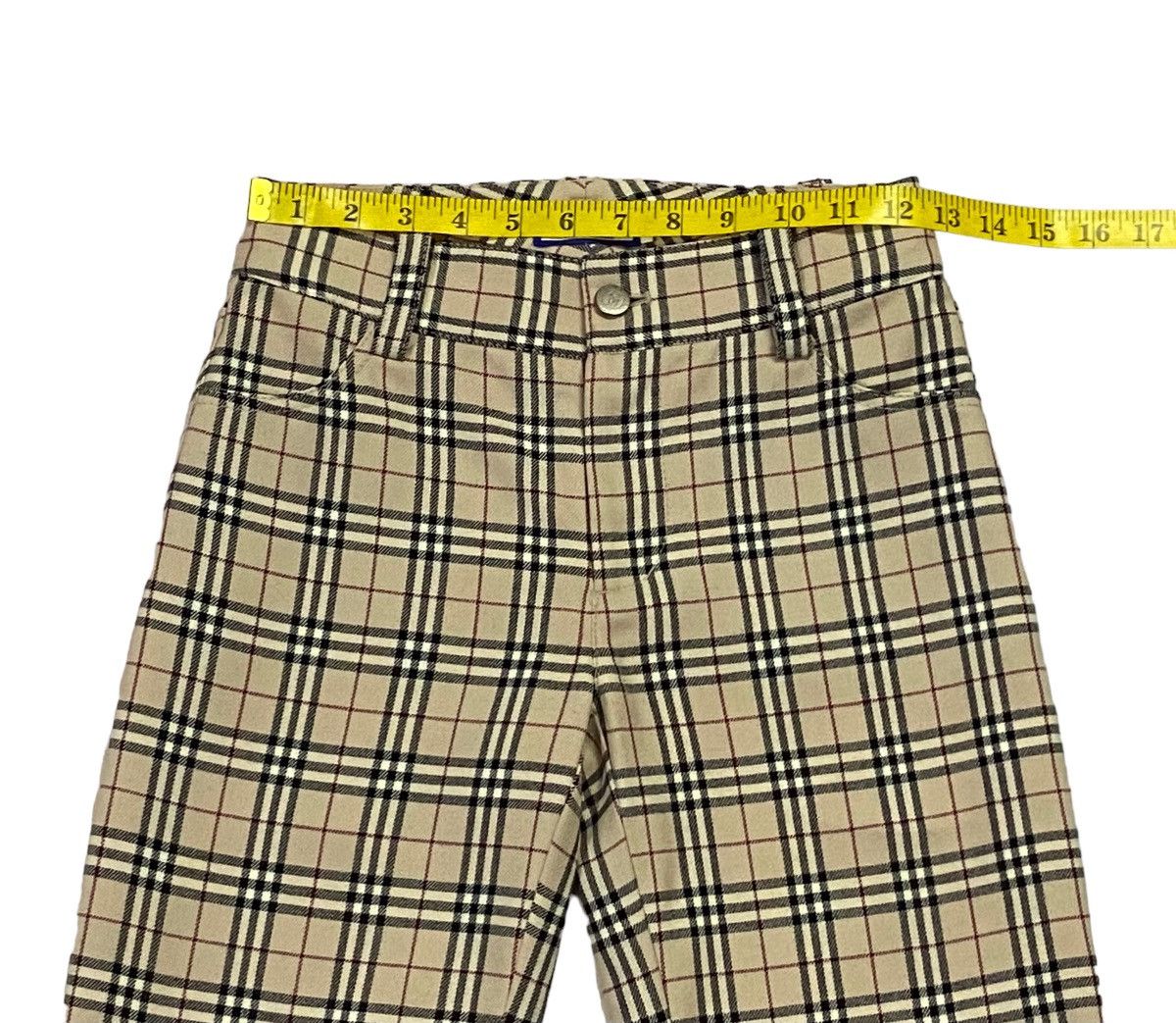 Burberry Burberry Blue Label Wool Nova Check Pants Size 25" / US 0 / IT 36 - 5 Thumbnail
