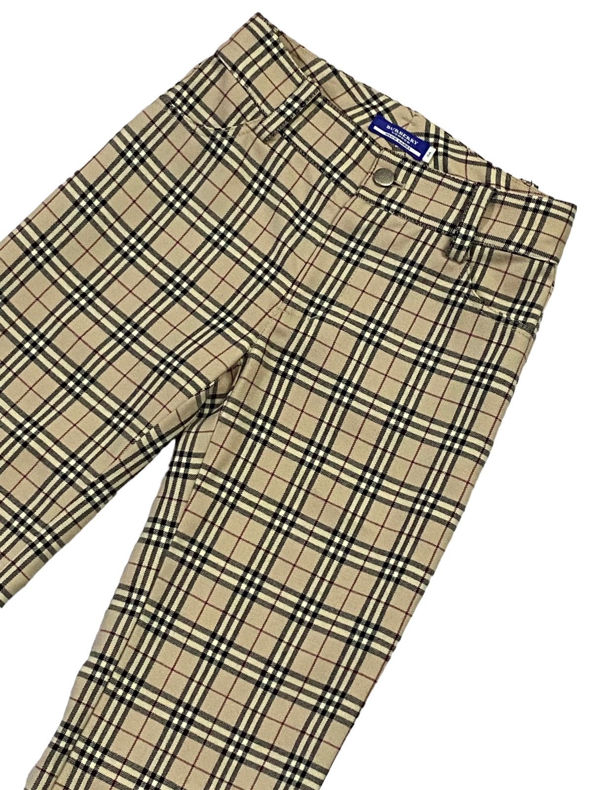Burberry Burberry Blue Label Wool Nova Check Pants Size 25" / US 0 / IT 36 - 20 Thumbnail