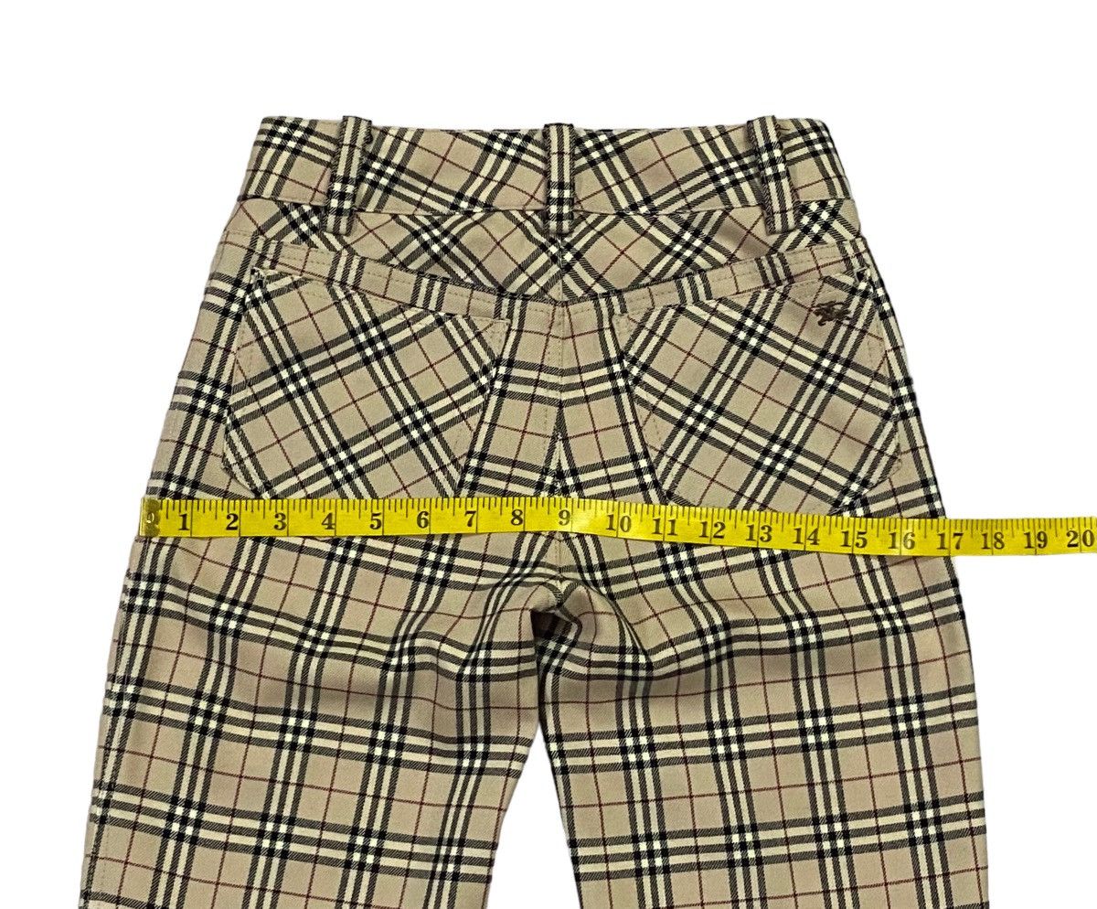 Burberry Burberry Blue Label Wool Nova Check Pants Size 25" / US 0 / IT 36 - 7 Thumbnail