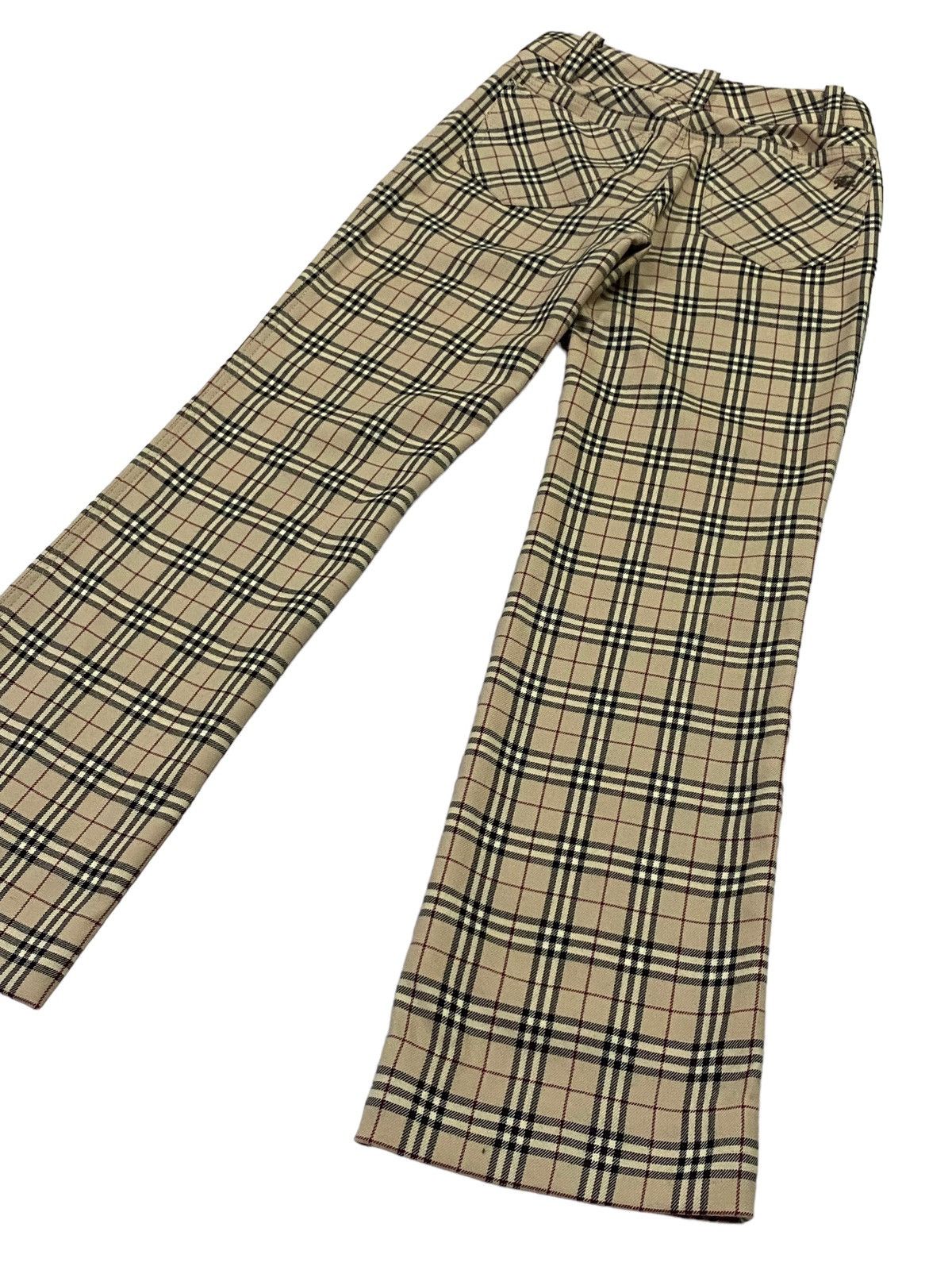 Burberry Burberry Blue Label Wool Nova Check Pants Size 25" / US 0 / IT 36 - 23 Thumbnail