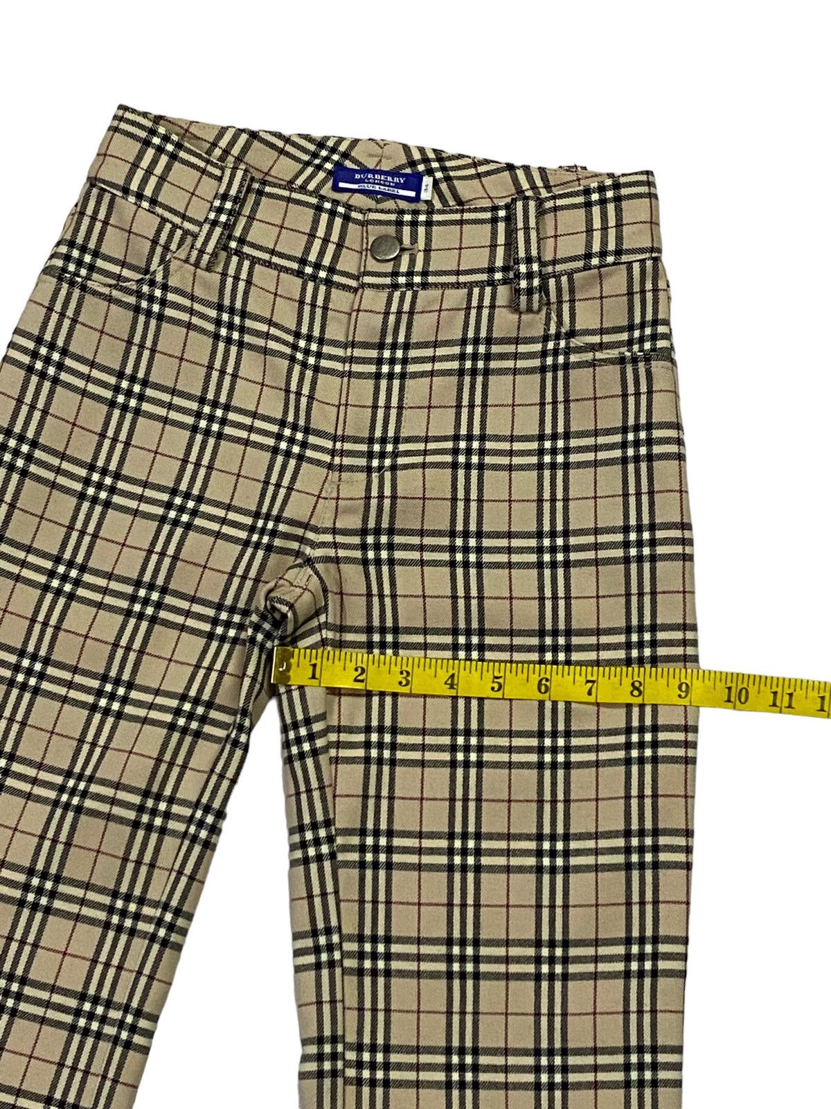 Burberry Burberry Blue Label Wool Nova Check Pants Size 25" / US 0 / IT 36 - 10 Thumbnail