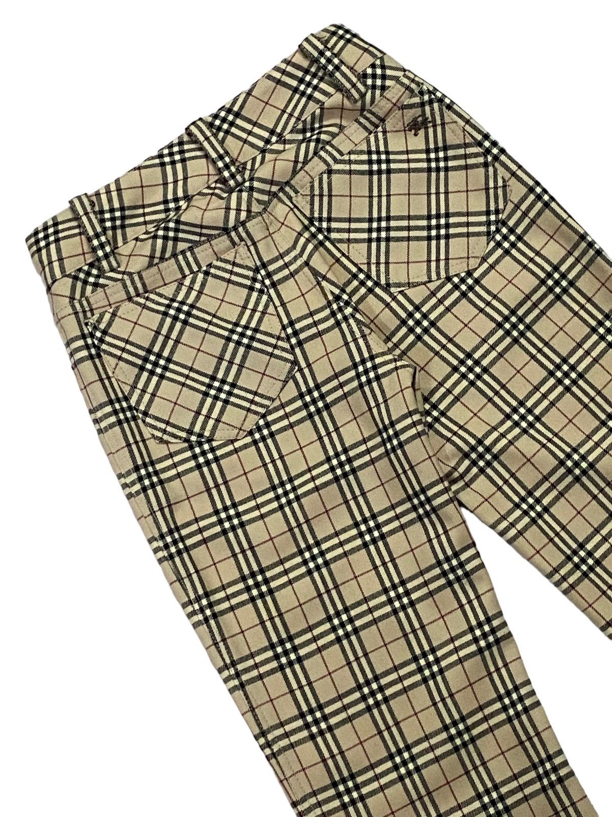 Burberry Burberry Blue Label Wool Nova Check Pants Size 25" / US 0 / IT 36 - 19 Thumbnail