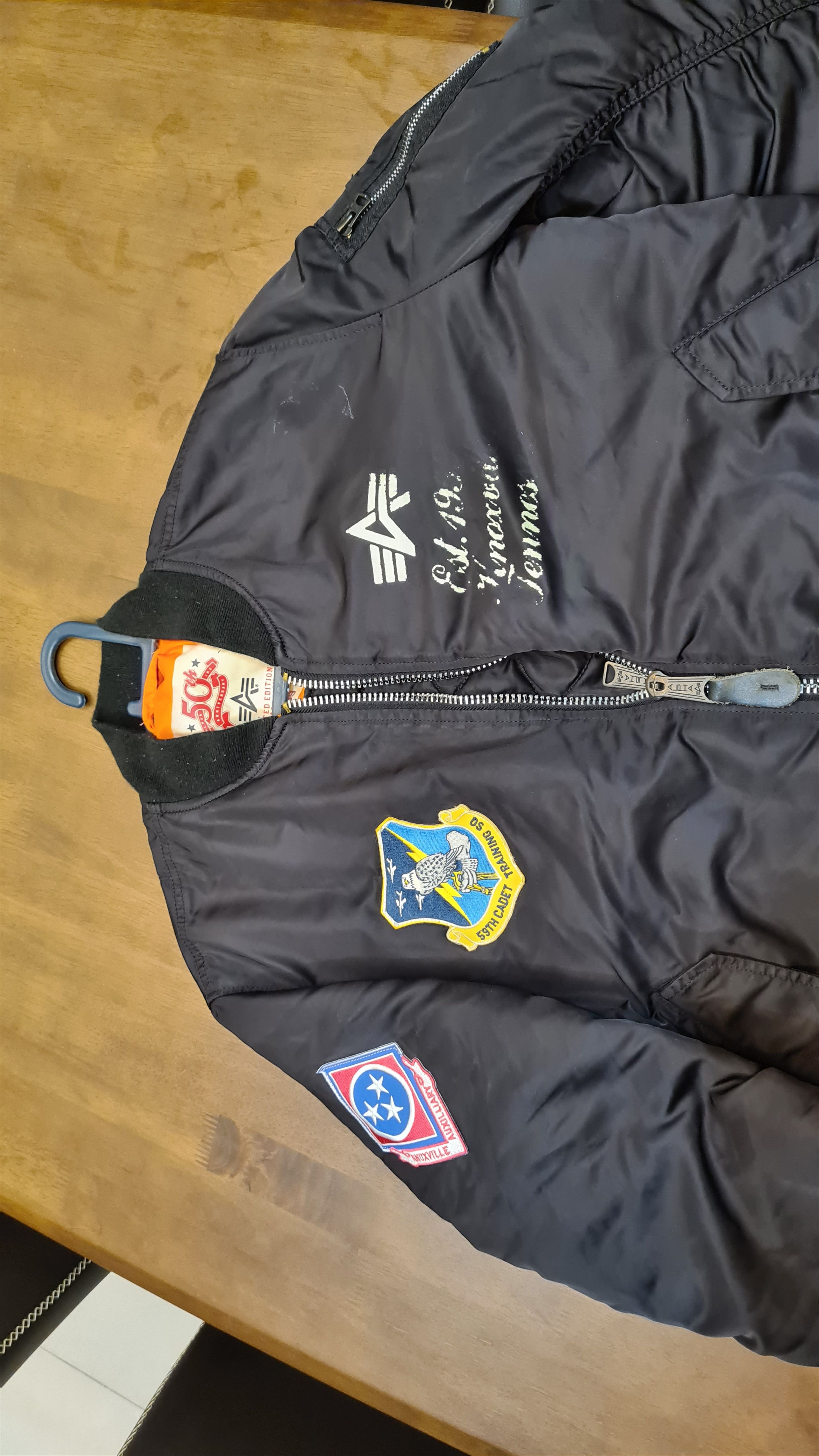 image of Alpha Industries Bomber Flying 30Th Anniversary in Null, Men's (Size Large)