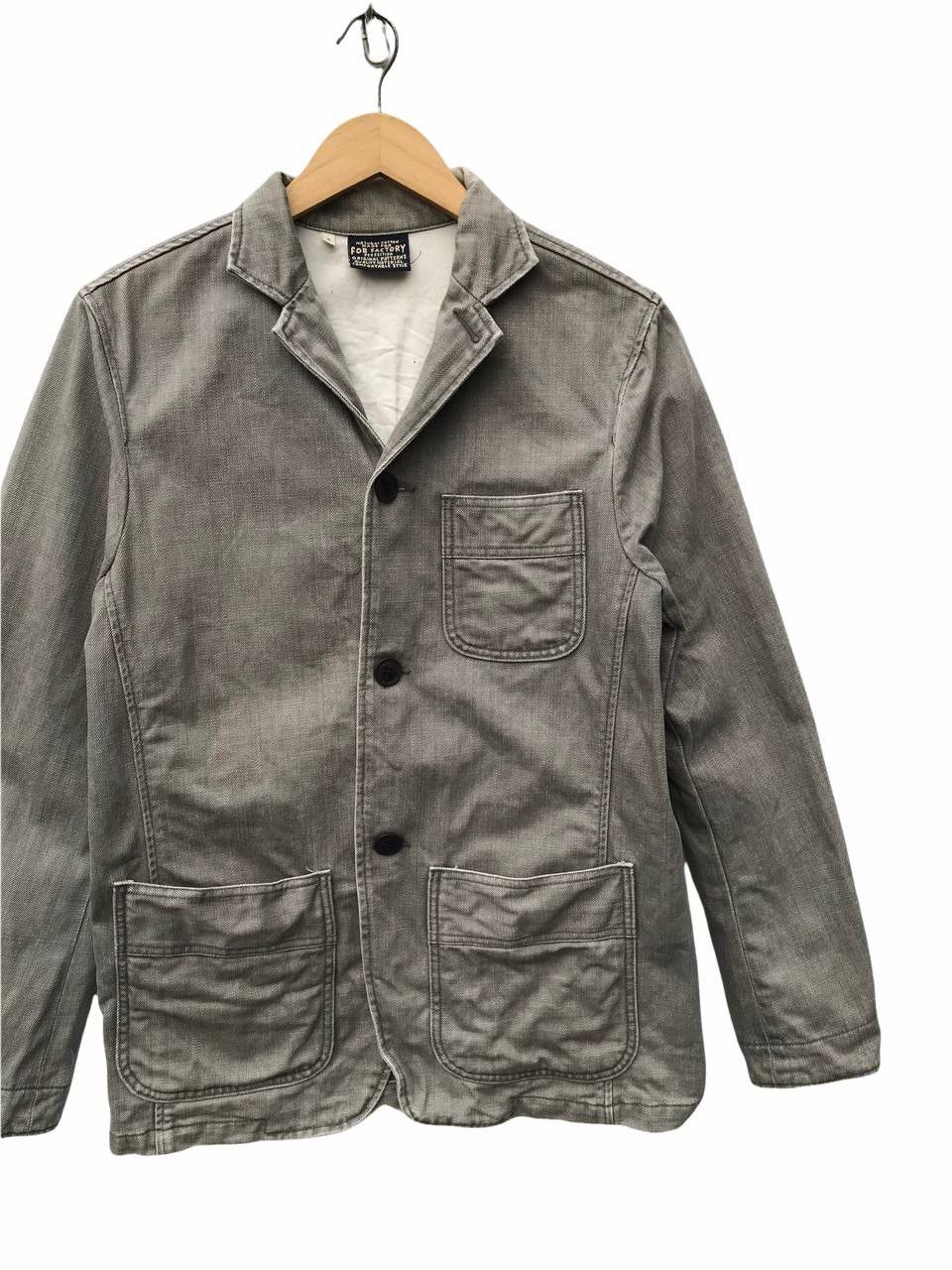 Japanese Brand Japanese Brand Fob Factory Workwear Style Jacket Size US S / EU 44-46 / 1 - 3 Thumbnail