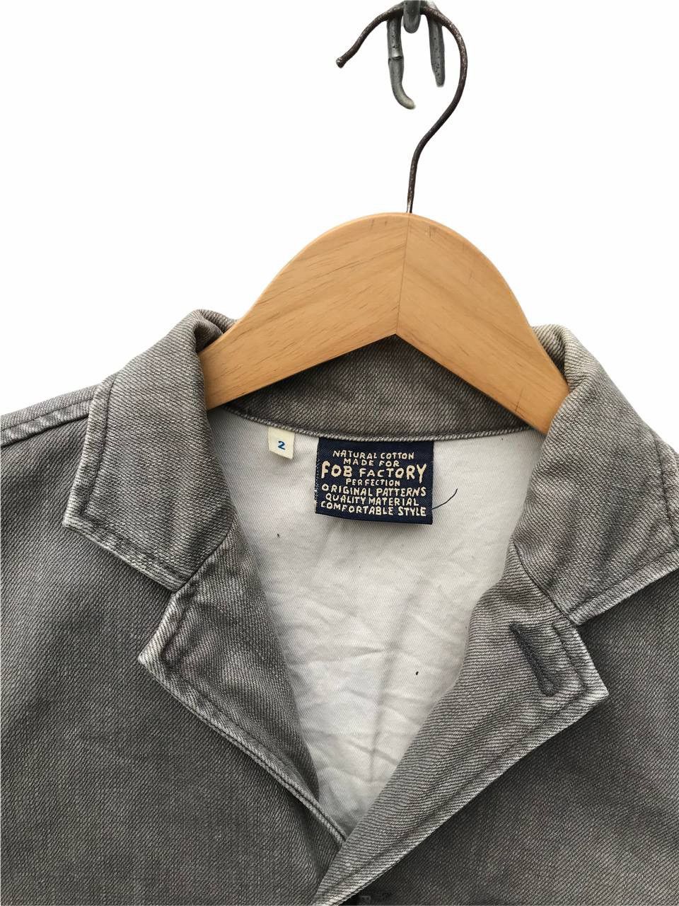 Japanese Brand Japanese Brand Fob Factory Workwear Style Jacket Size US S / EU 44-46 / 1 - 2 Thumbnail