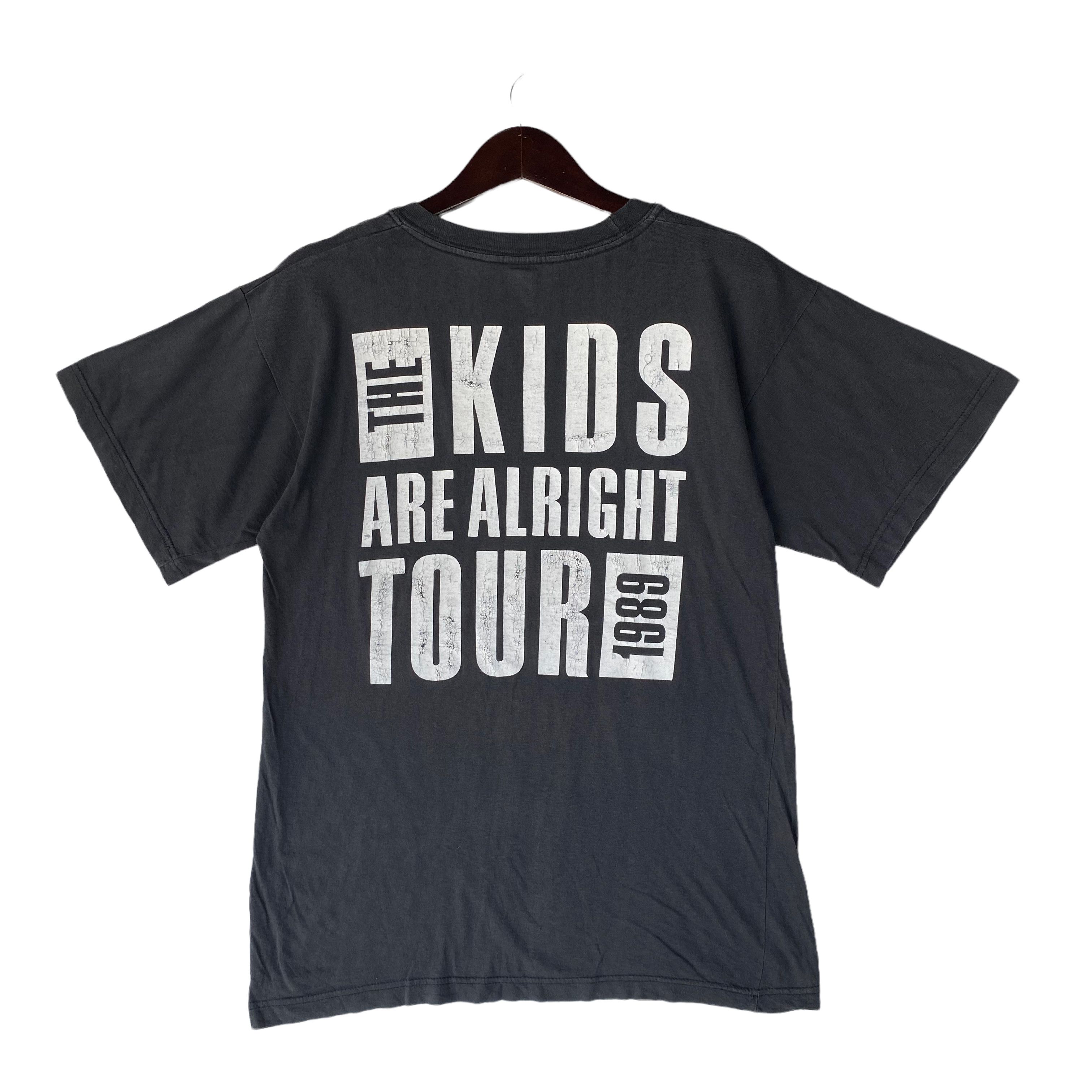 Band Tees VINTAGE THE WHO rock band kids are alright tour 1989 shirt Size US XL / EU 56 / 4 - 2 Thumbnail