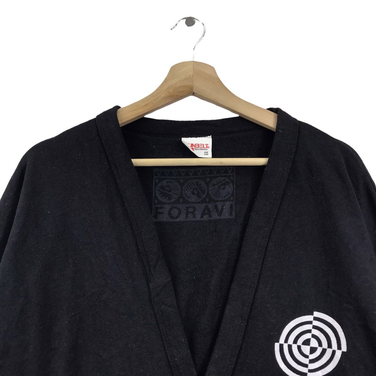 Vintage SUNBELT SPORTWEAR Oversize Black Sweatshirt Size US L / EU 52-54 / 3 - 2 Thumbnail
