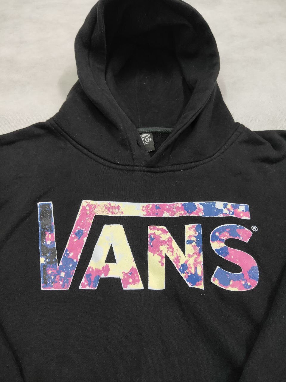 Japanese Brand × Vans Vans spellout multicolor hoodie Size US M / EU 48-50 / 2 - 2 Thumbnail