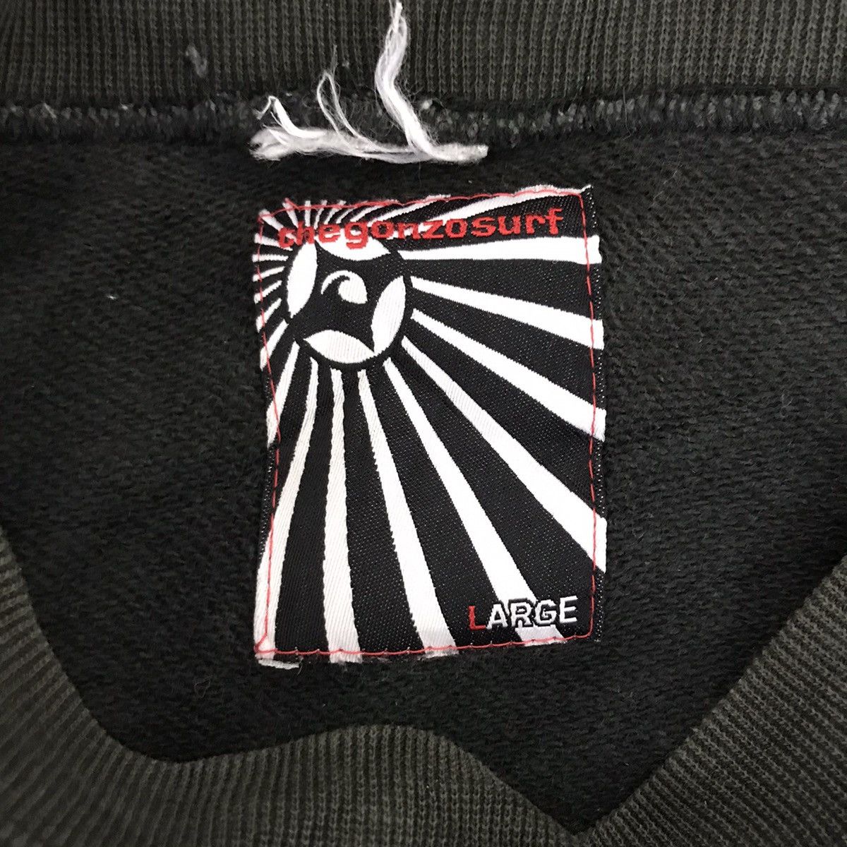 Japanese Brand THE GONZOSURF Japanese Brand Black Sweatshirt Size US L / EU 52-54 / 3 - 5 Thumbnail