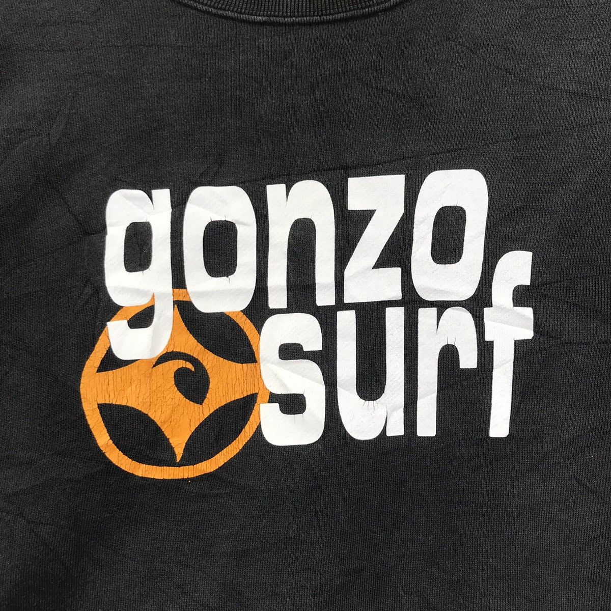 Japanese Brand THE GONZOSURF Japanese Brand Black Sweatshirt Size US L / EU 52-54 / 3 - 3 Thumbnail