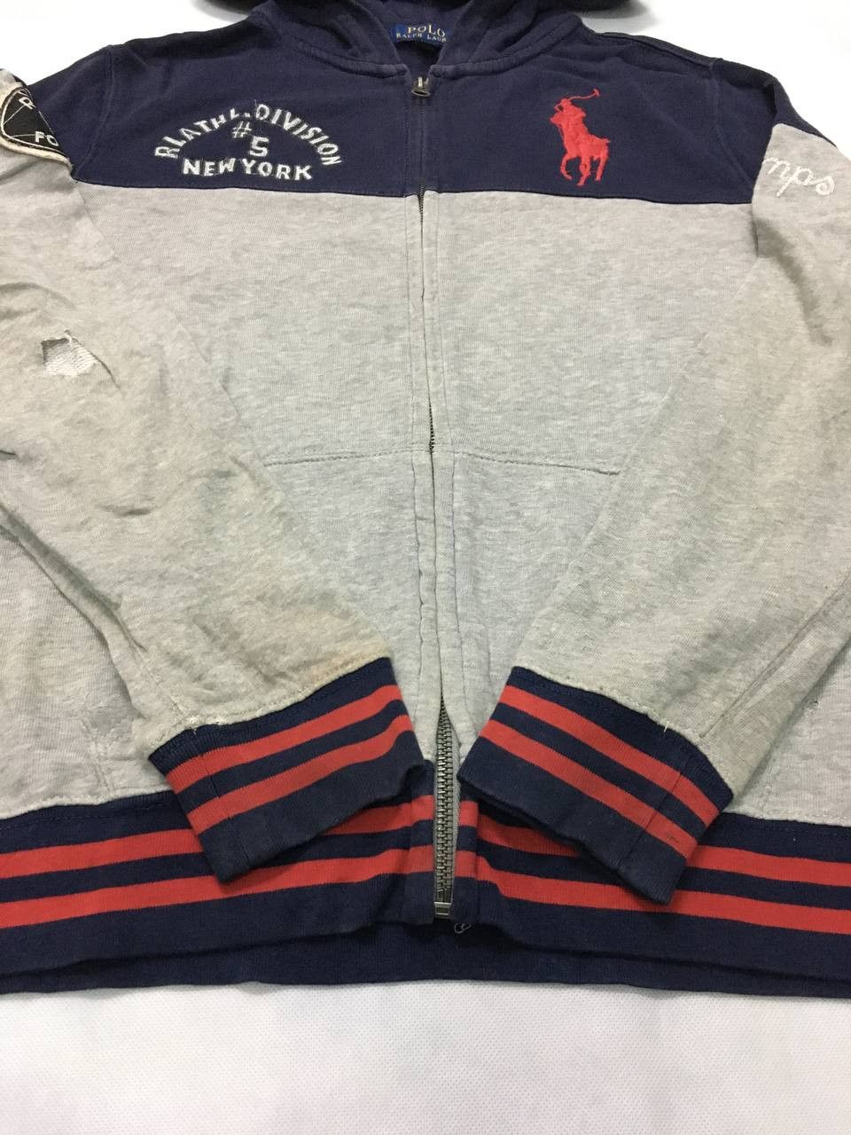 Polo Ralph Lauren × RRL Ralph Lauren × Vintage Vintage Polo Ralph Lauren Embroidery Logo Hoodie Size US M / EU 48-50 / 2 - 9 Thumbnail
