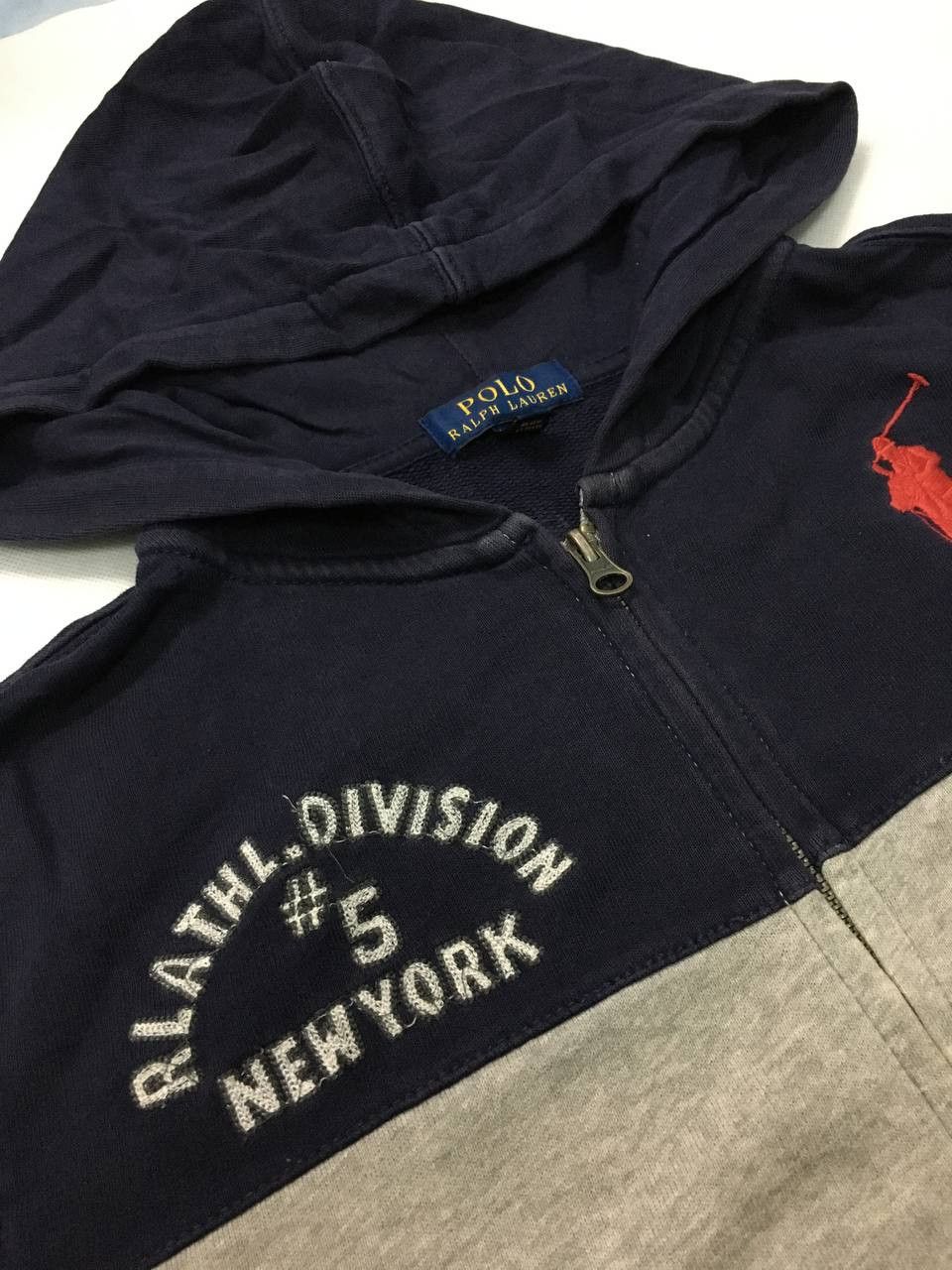 Polo Ralph Lauren × RRL Ralph Lauren × Vintage Vintage Polo Ralph Lauren Embroidery Logo Hoodie Size US M / EU 48-50 / 2 - 4 Thumbnail