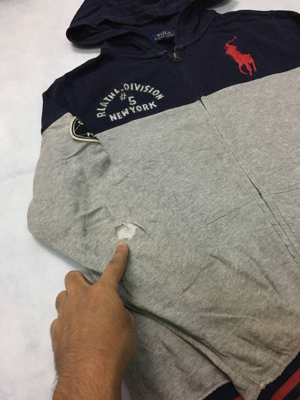 Polo Ralph Lauren × RRL Ralph Lauren × Vintage Vintage Polo Ralph Lauren Embroidery Logo Hoodie Size US M / EU 48-50 / 2 - 19 Thumbnail