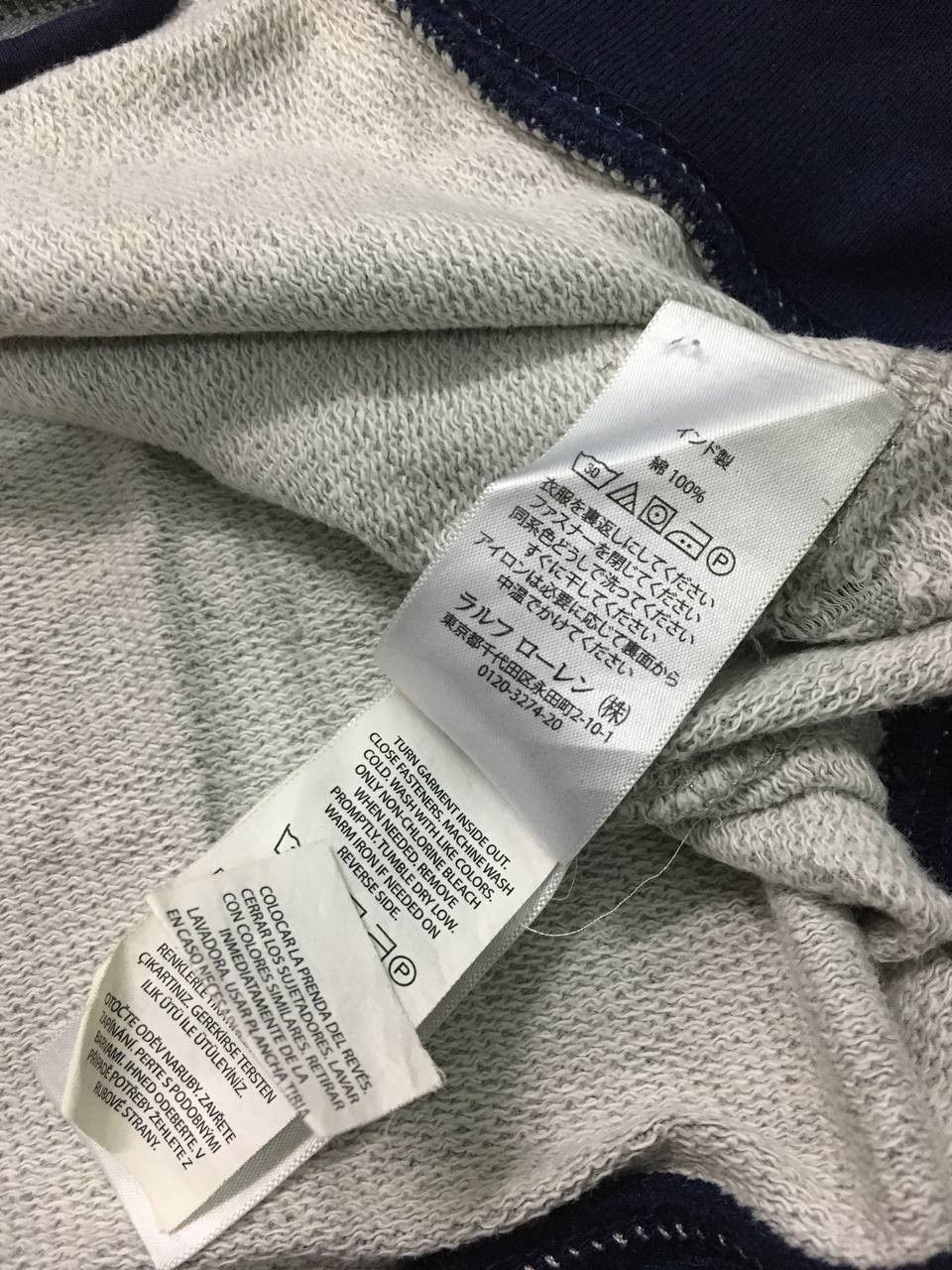 Polo Ralph Lauren × RRL Ralph Lauren × Vintage Vintage Polo Ralph Lauren Embroidery Logo Hoodie Size US M / EU 48-50 / 2 - 14 Thumbnail