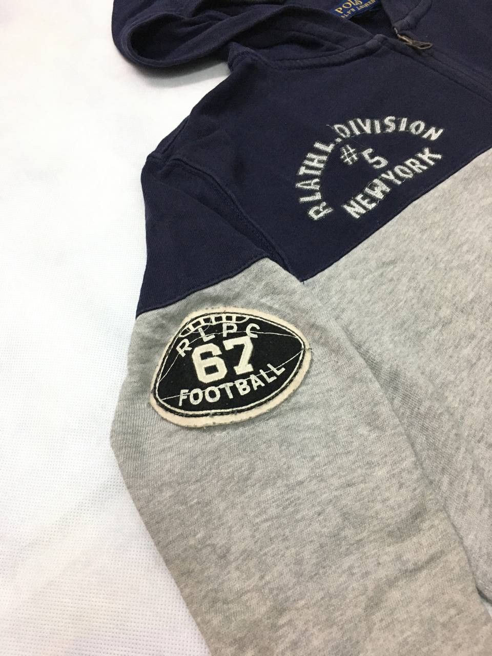 Polo Ralph Lauren × RRL Ralph Lauren × Vintage Vintage Polo Ralph Lauren Embroidery Logo Hoodie Size US M / EU 48-50 / 2 - 11 Thumbnail