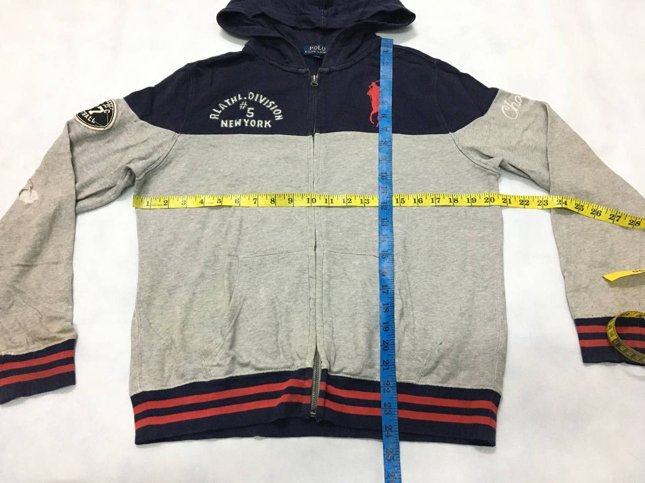 Polo Ralph Lauren × RRL Ralph Lauren × Vintage Vintage Polo Ralph Lauren Embroidery Logo Hoodie Size US M / EU 48-50 / 2 - 20 Thumbnail