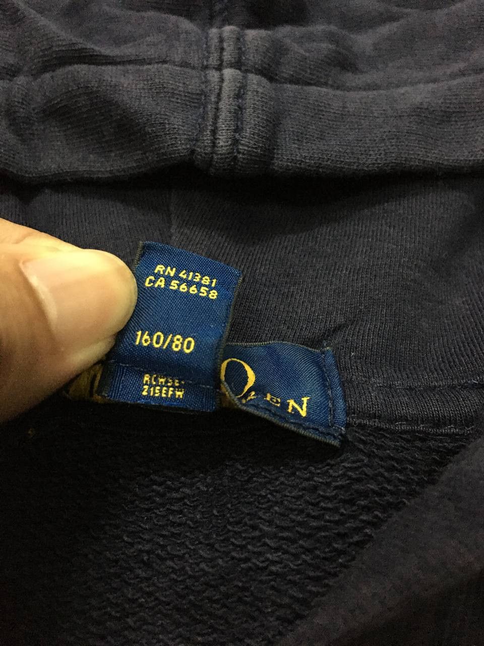 Polo Ralph Lauren × RRL Ralph Lauren × Vintage Vintage Polo Ralph Lauren Embroidery Logo Hoodie Size US M / EU 48-50 / 2 - 7 Thumbnail