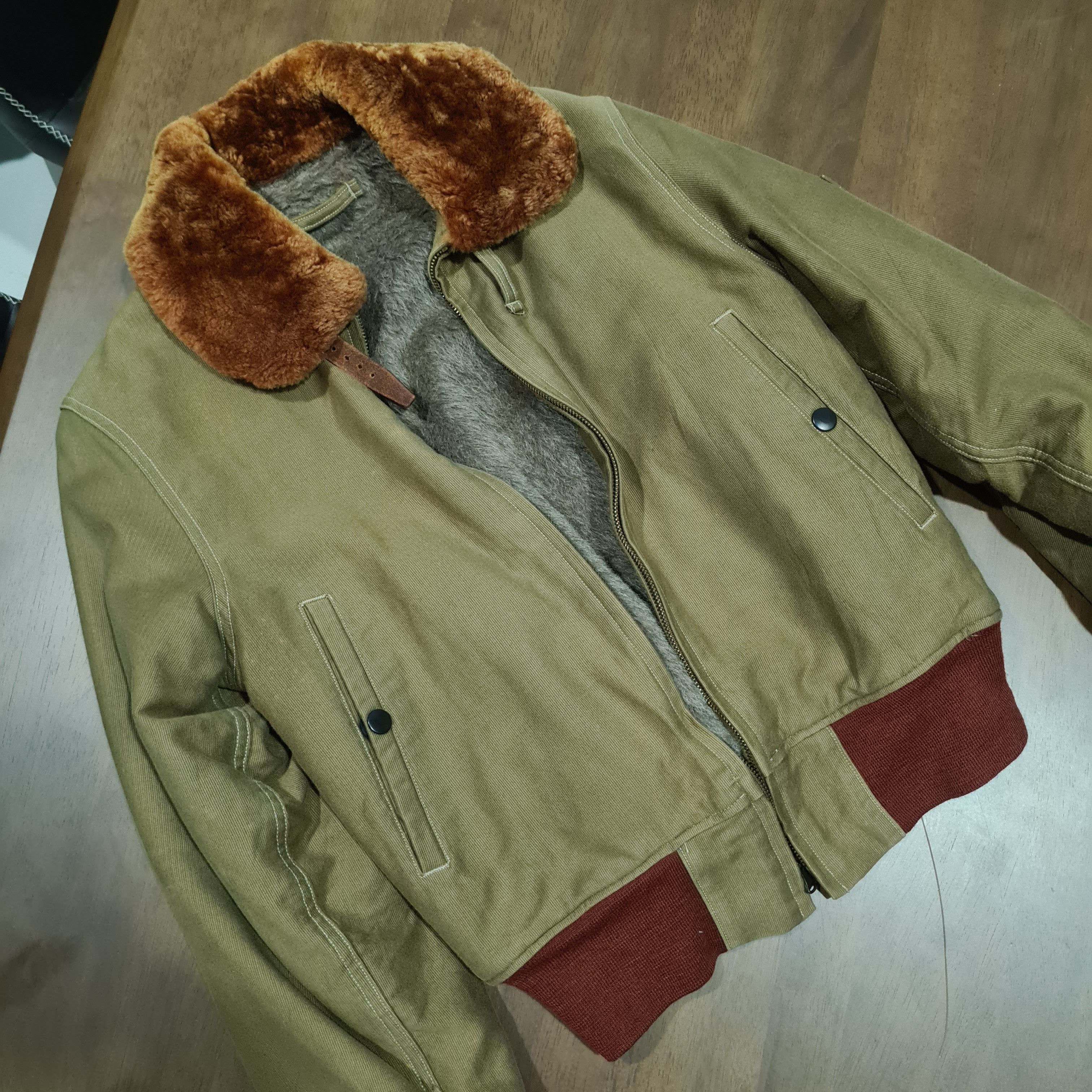 Buzz Rickson's Buzz ricksons B-15 colvinex civilian jacket Size US S / EU 44-46 / 1 - 13 Thumbnail