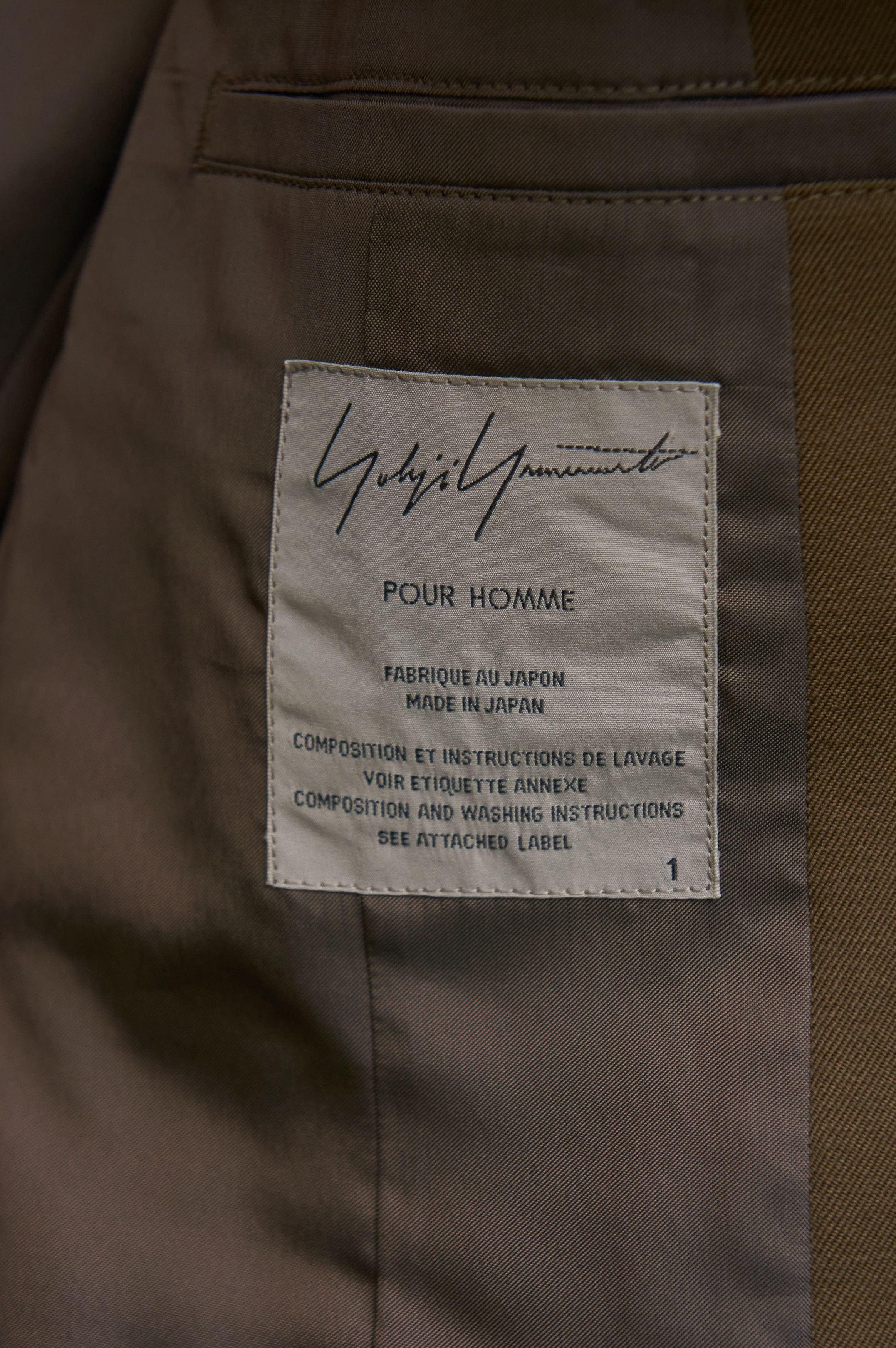 Yohji Yamamoto AW11 layered lapel jacket Size US S / EU 44-46 / 1 - 5 Thumbnail