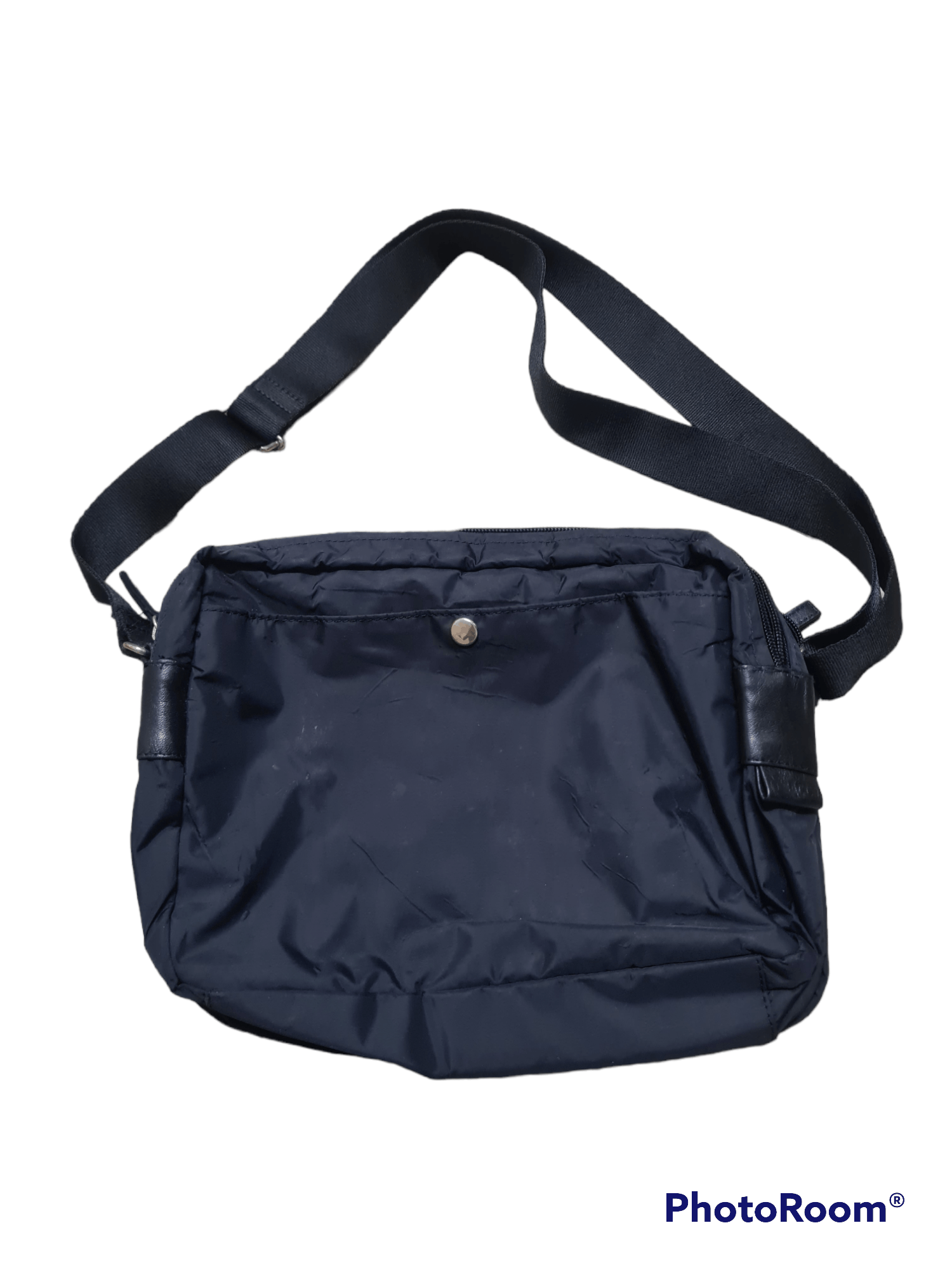 Yohji Yamamoto Y'saccs yohji yamamoto leather/nylon small slingbag Size ONE SIZE - 2 Thumbnail