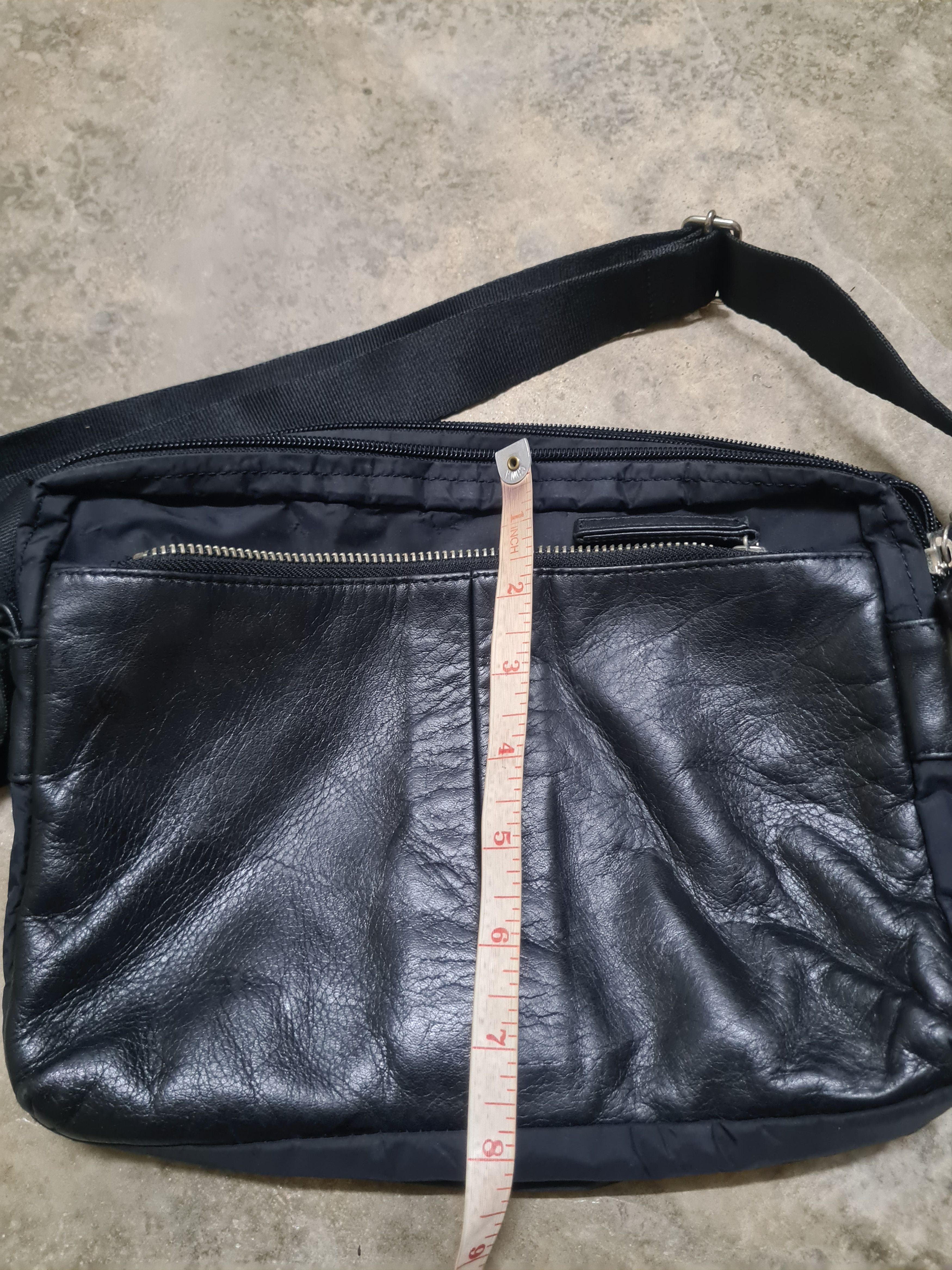 Yohji Yamamoto Y'saccs yohji yamamoto leather/nylon small slingbag Size ONE SIZE - 7 Thumbnail