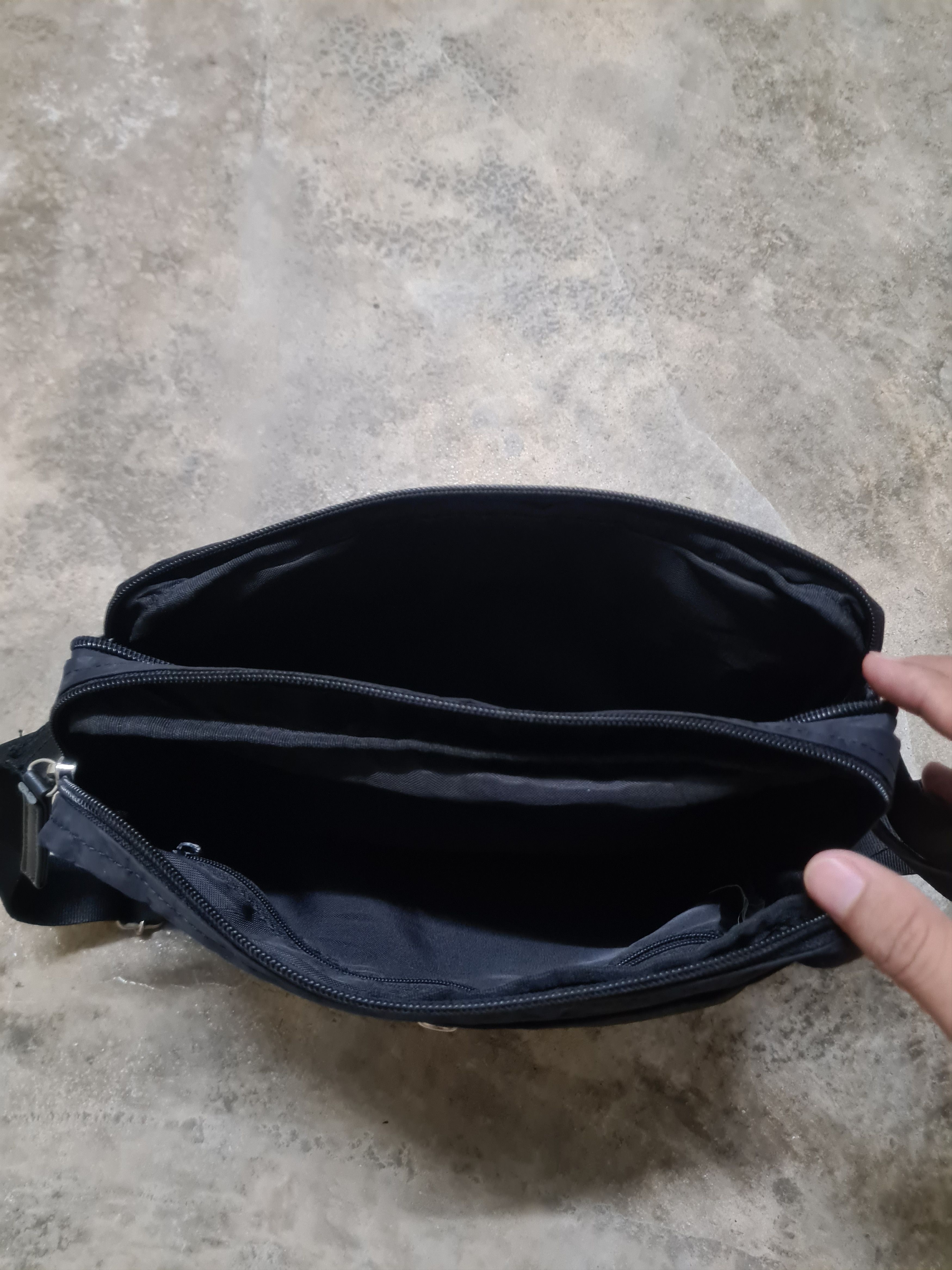 Yohji Yamamoto Y'saccs yohji yamamoto leather/nylon small slingbag Size ONE SIZE - 4 Thumbnail