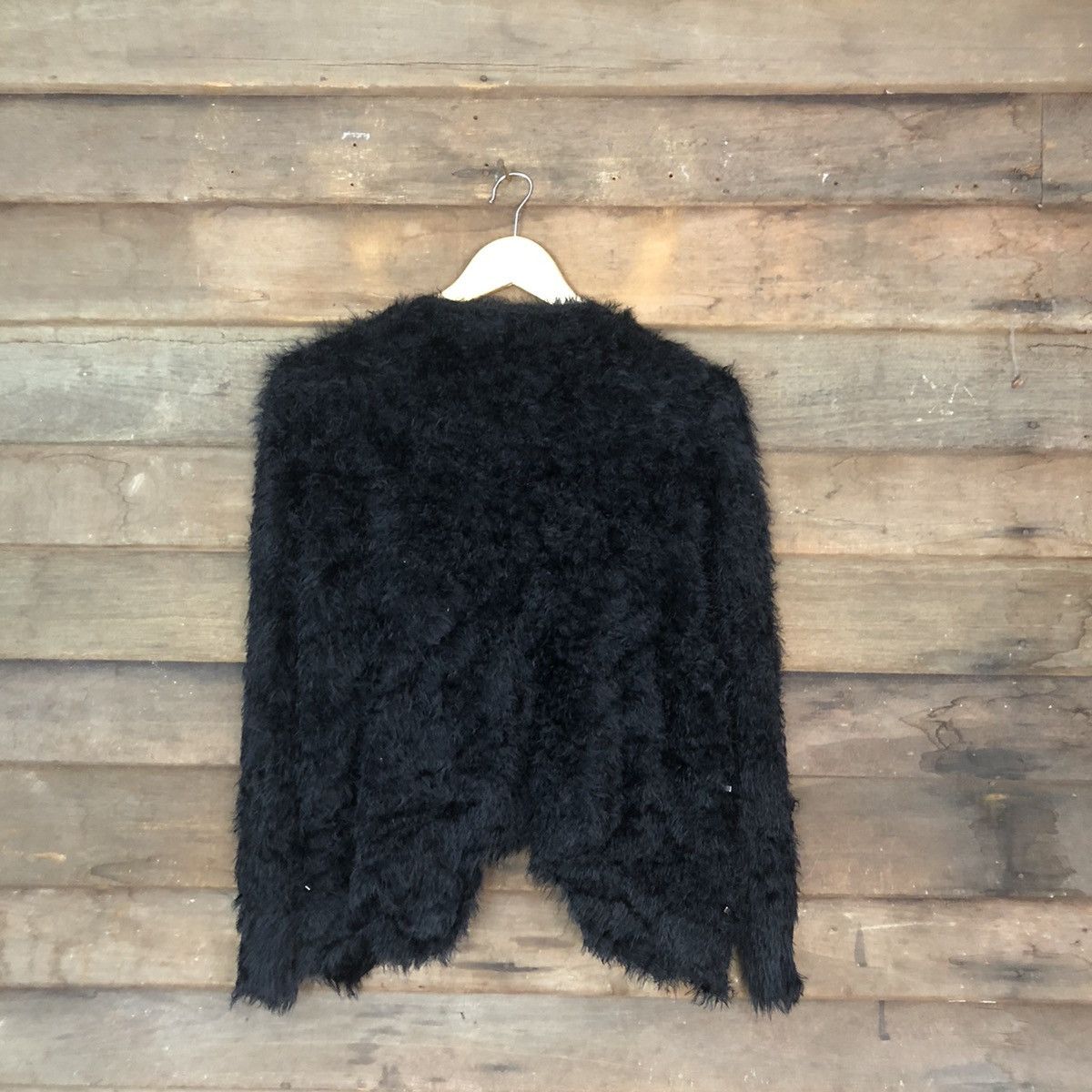 Homespun Knitwear × Japanese Brand Oversized Japanese Shaggy Mohair Fur Knit Cardigan #830 Size XL / US 12-14 / IT 48-50 - 9 Thumbnail