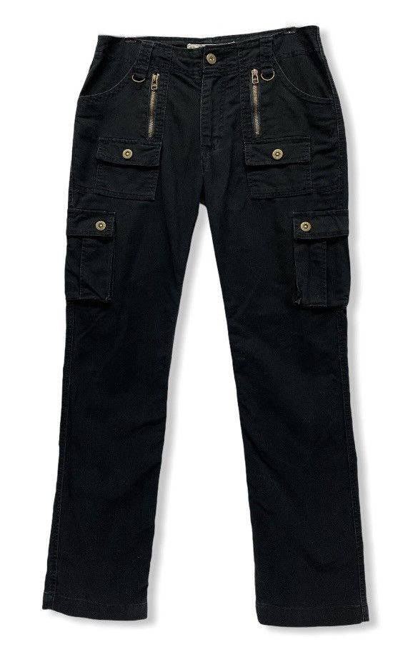 Japanese Brand RARE! REAL CRUSH Military Tactical Cargo Bush Pants Size US 31 - 3 Thumbnail