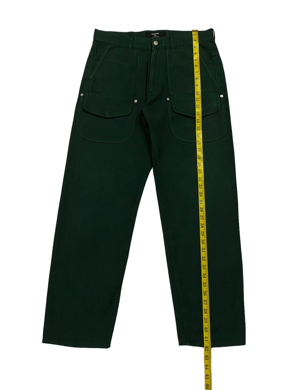 CABANE de ZUCCa × Issey Miyake × Japanese Brand Issey Miyake Cabana De Zucca Soft Denim Pants Size US 32 / EU 48 - 6 Thumbnail