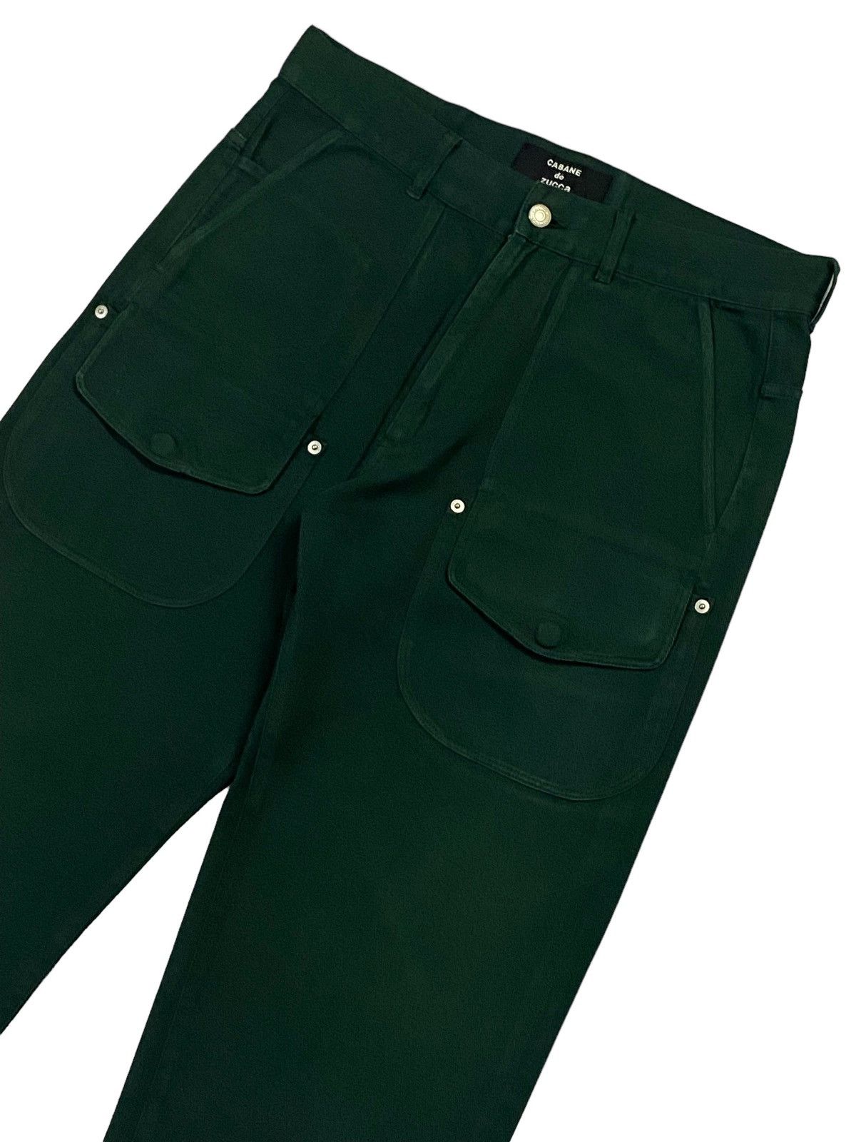 CABANE de ZUCCa × Issey Miyake × Japanese Brand Issey Miyake Cabana De Zucca Soft Denim Pants Size US 32 / EU 48 - 19 Thumbnail