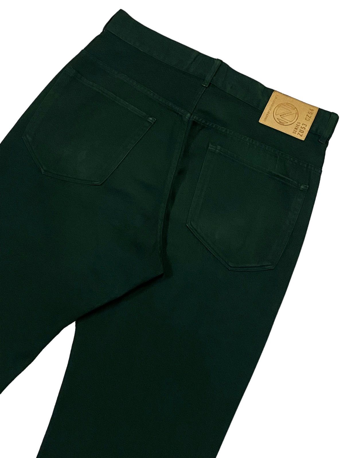 CABANE de ZUCCa × Issey Miyake × Japanese Brand Issey Miyake Cabana De Zucca Soft Denim Pants Size US 32 / EU 48 - 18 Thumbnail