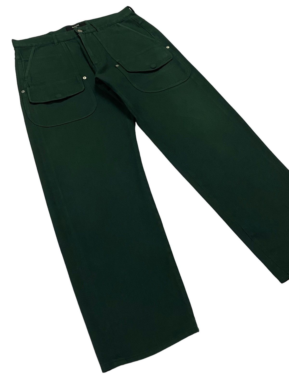 CABANE de ZUCCa × Issey Miyake × Japanese Brand Issey Miyake Cabana De Zucca Soft Denim Pants Size US 32 / EU 48 - 23 Thumbnail