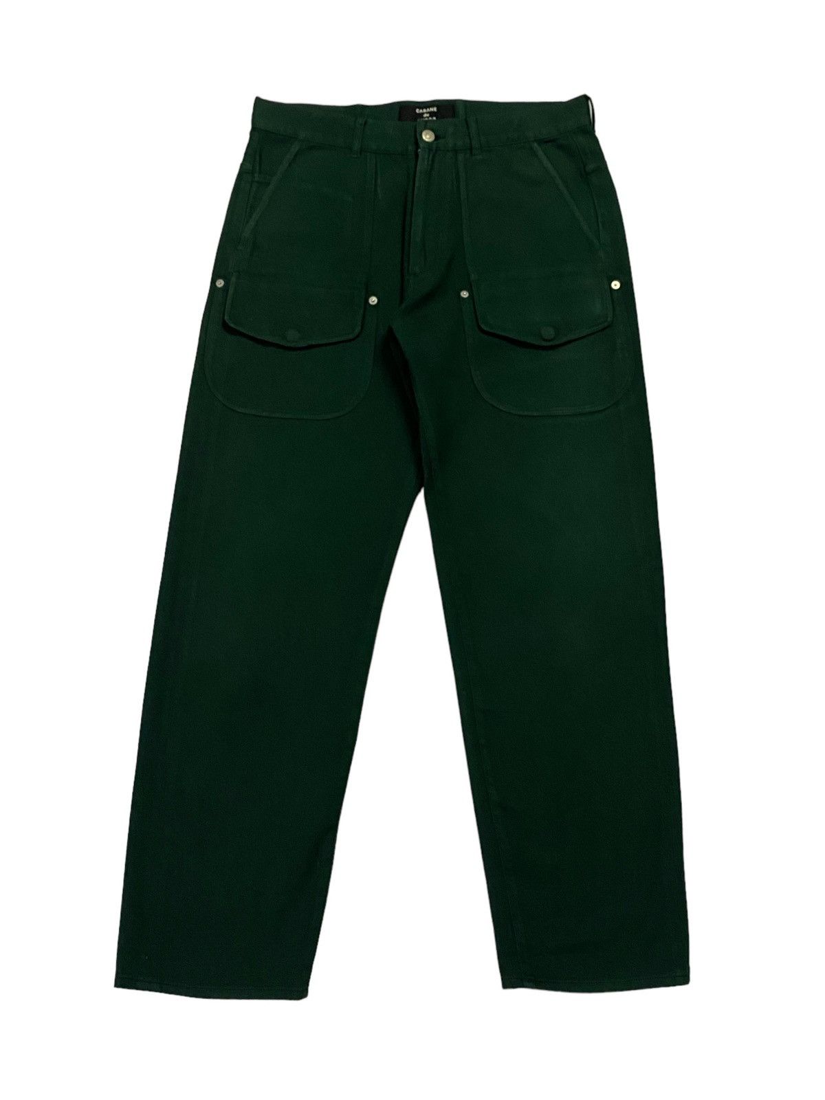 CABANE de ZUCCa × Issey Miyake × Japanese Brand Issey Miyake Cabana De Zucca Soft Denim Pants Size US 32 / EU 48 - 2 Thumbnail