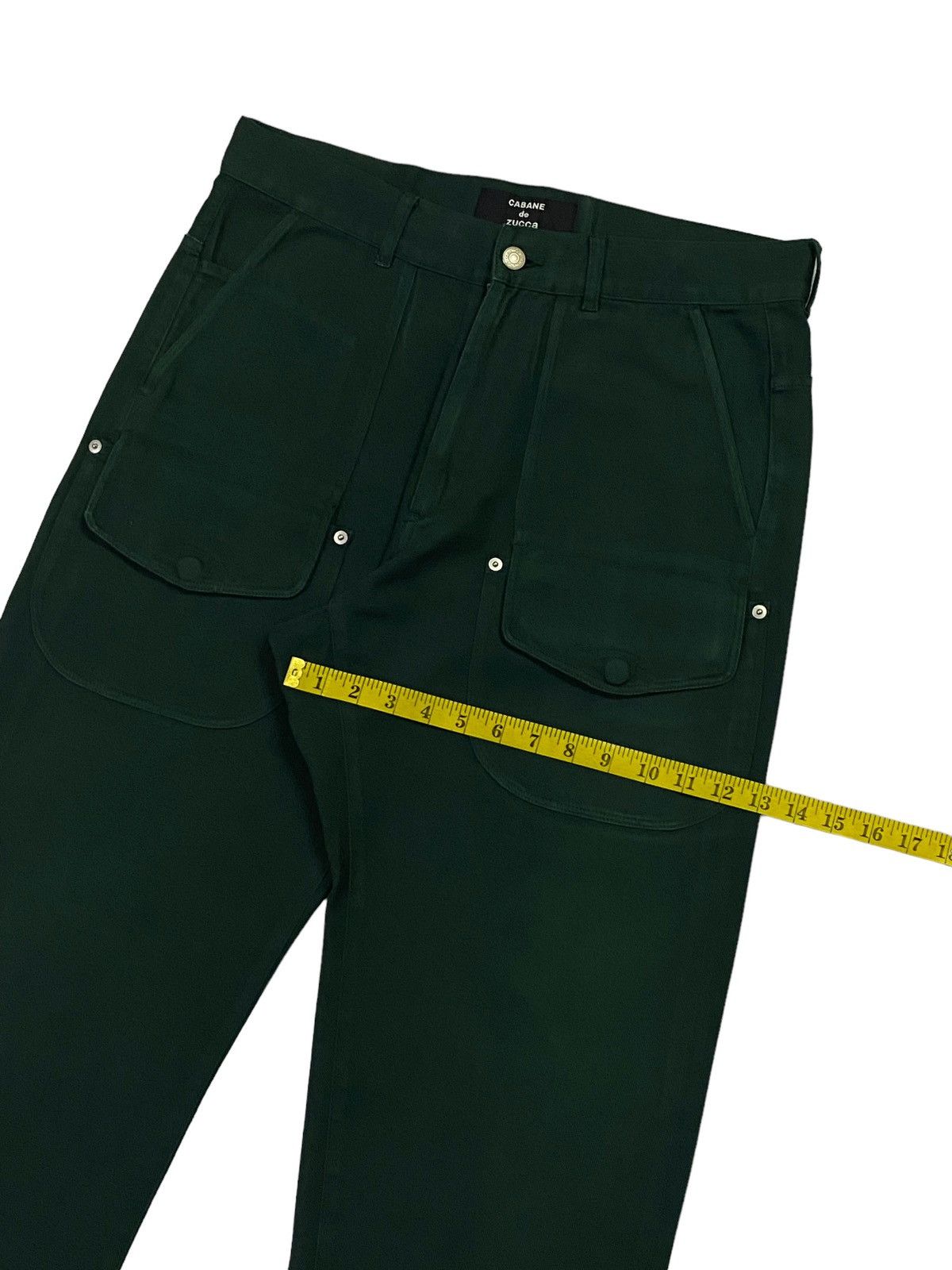 CABANE de ZUCCa × Issey Miyake × Japanese Brand Issey Miyake Cabana De Zucca Soft Denim Pants Size US 32 / EU 48 - 8 Thumbnail