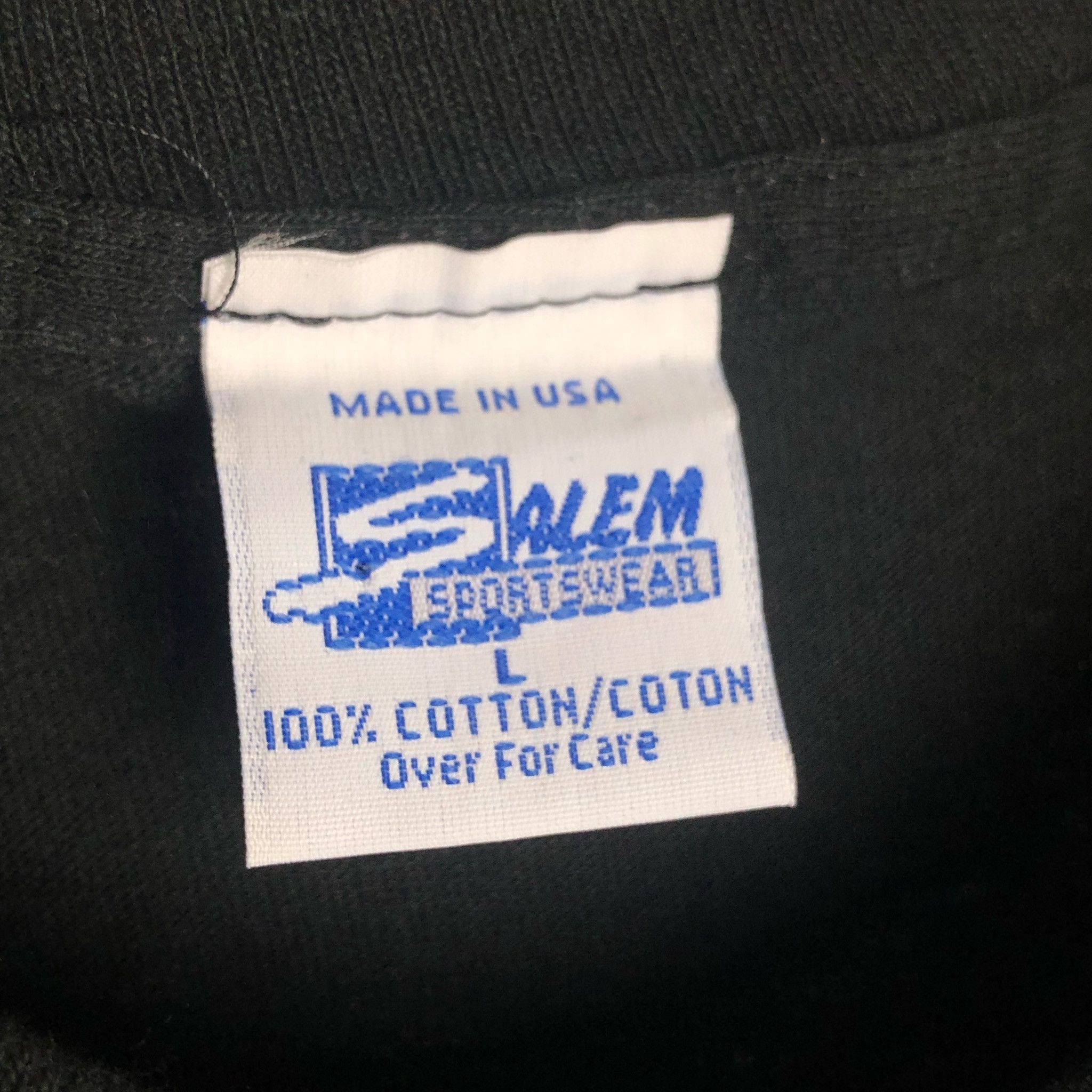 Salem Sportswear × Vintage MLB Cal Ripken black baseball tshirt tees vintage USA 1996 Size US L / EU 52-54 / 3 - 6 Thumbnail