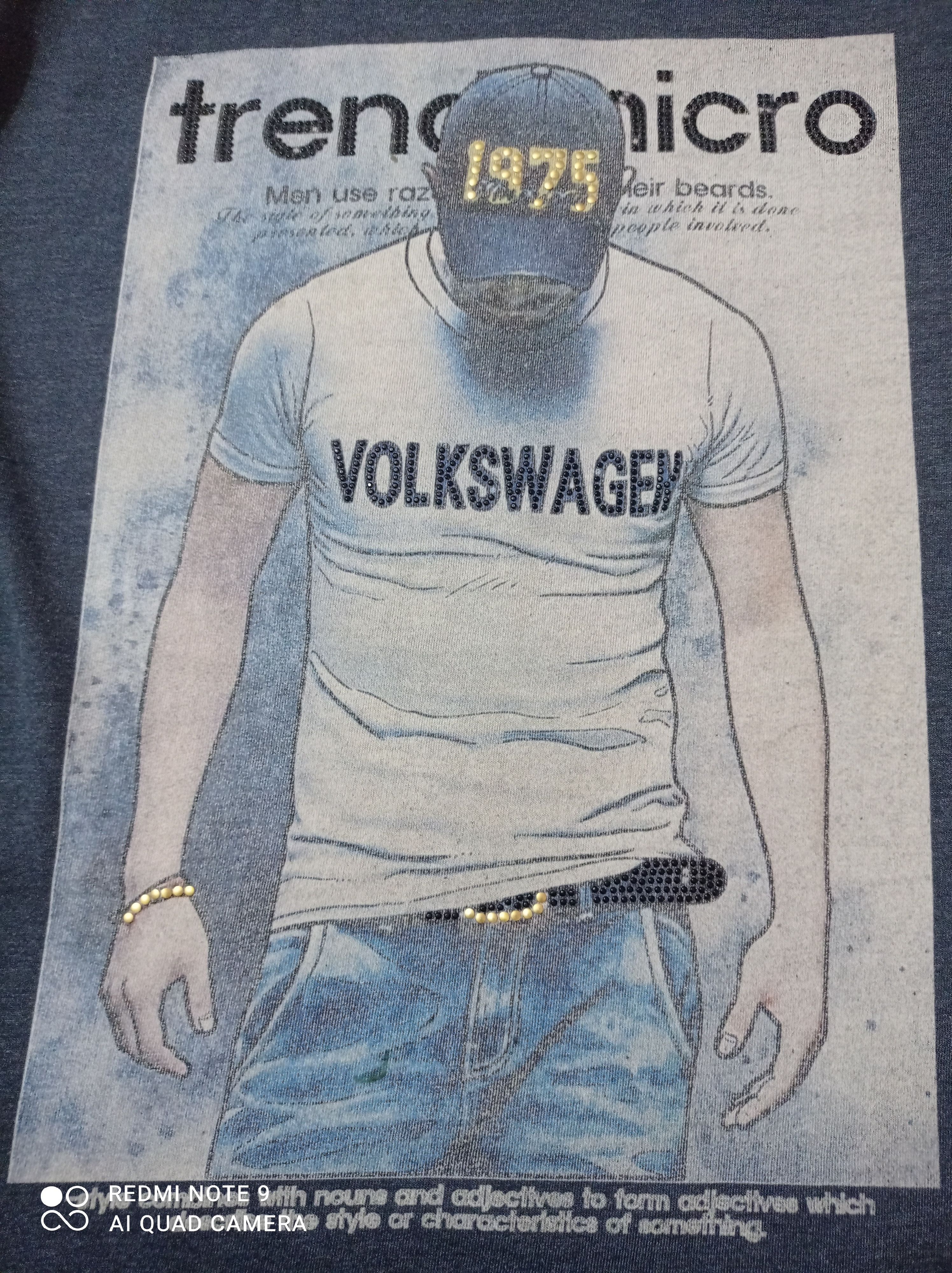 Japanese Brand Maroo "distinctive way of life "X vokswagen tees Size US L / EU 52-54 / 3 - 6 Thumbnail