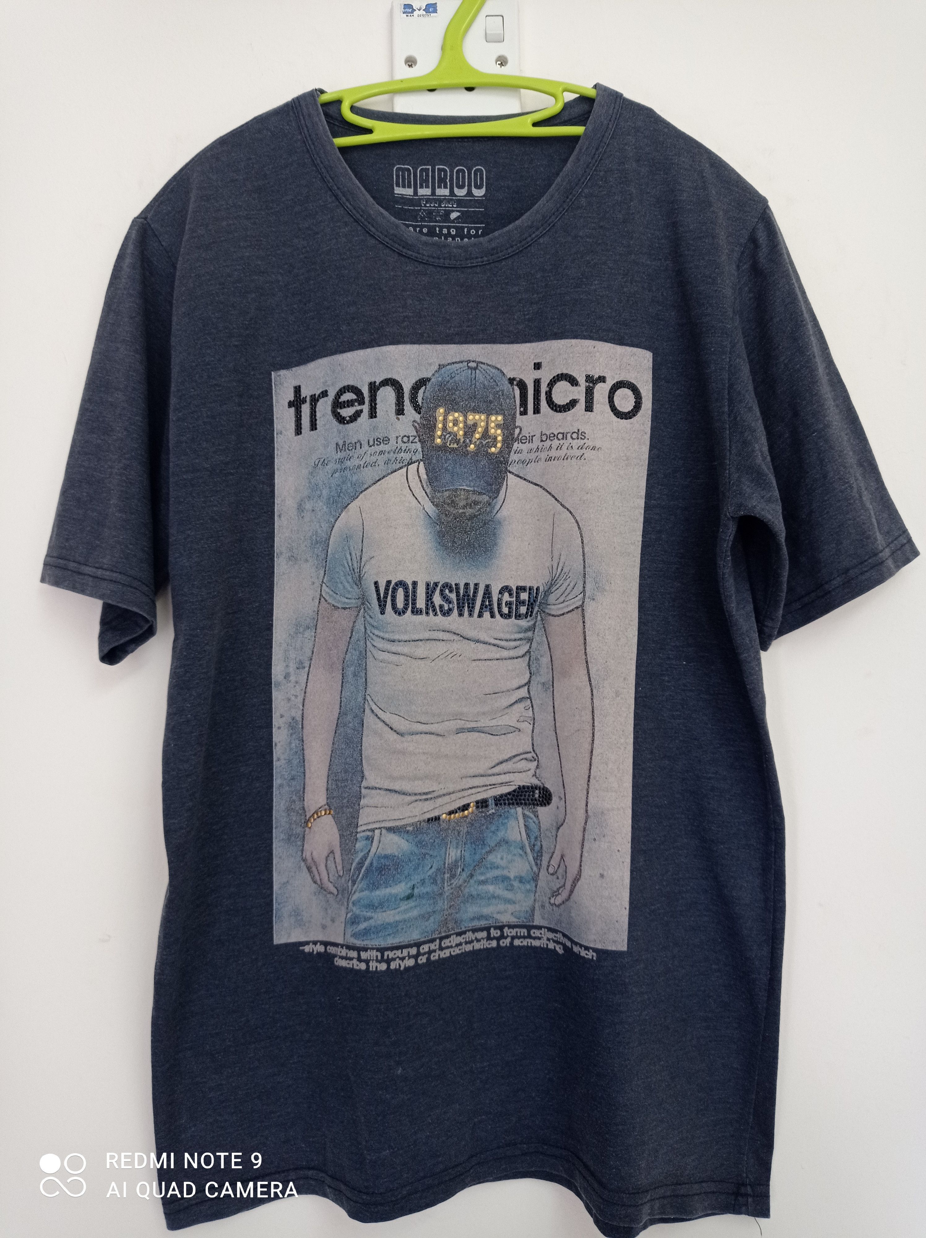 Japanese Brand Maroo "distinctive way of life "X vokswagen tees Size US L / EU 52-54 / 3 - 3 Thumbnail