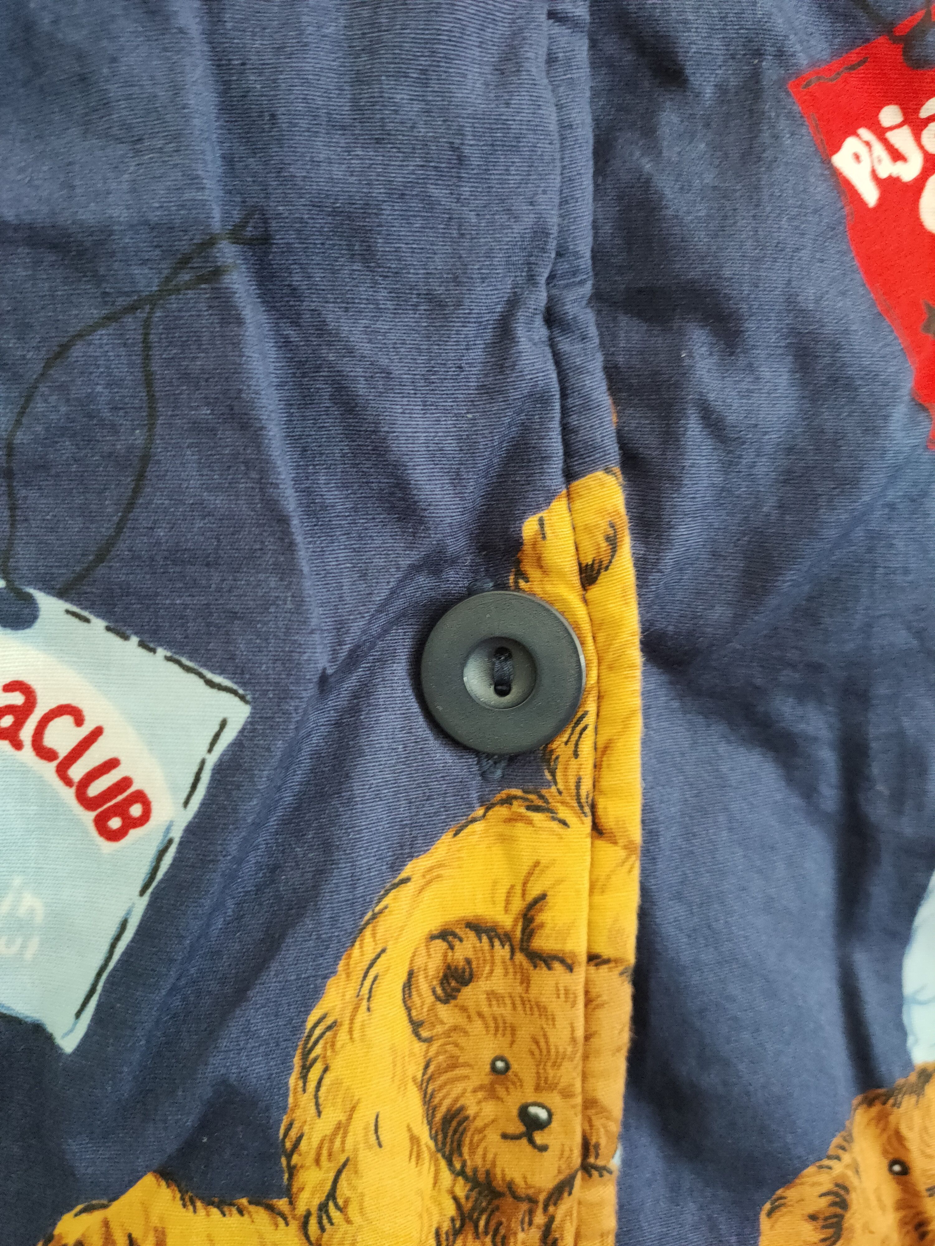 Japanese Brand × Vintage Vintage Pajama Club Happy Bear Vest Size US M / EU 48-50 / 2 - 7 Thumbnail