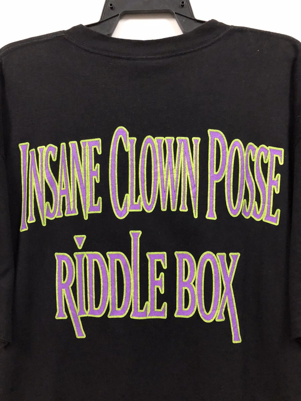 Band Tees × Expert Horror × Vintage Vintage 1996 Insane Clown Posse Fiddle Box Shirt Size US L / EU 52-54 / 3 - 4 Thumbnail