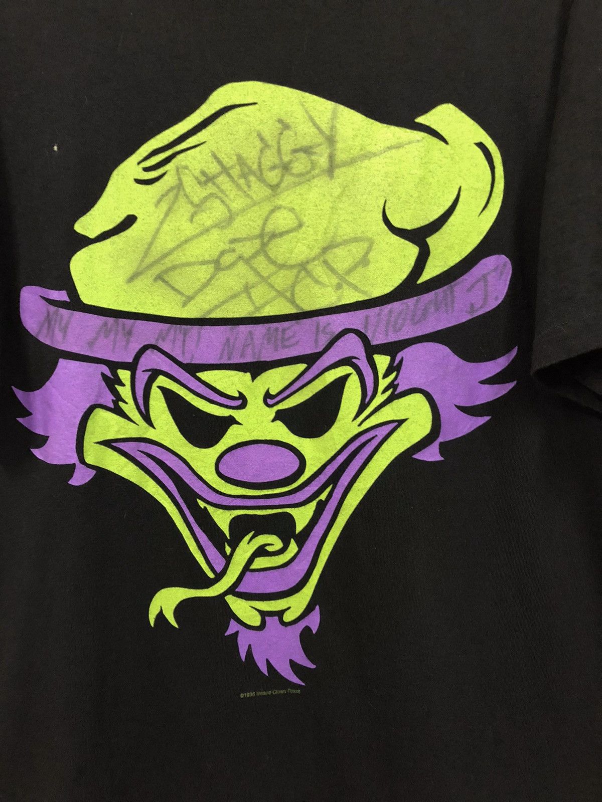 Band Tees × Expert Horror × Vintage Vintage 1996 Insane Clown Posse Fiddle Box Shirt Size US L / EU 52-54 / 3 - 3 Thumbnail