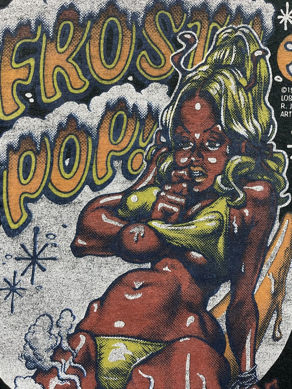 Hook-Ups × Vintage Vintage 1998 Rockin Jelly Bean Erosty Pop Faded Shirt Size US M / EU 48-50 / 2 - 4 Thumbnail