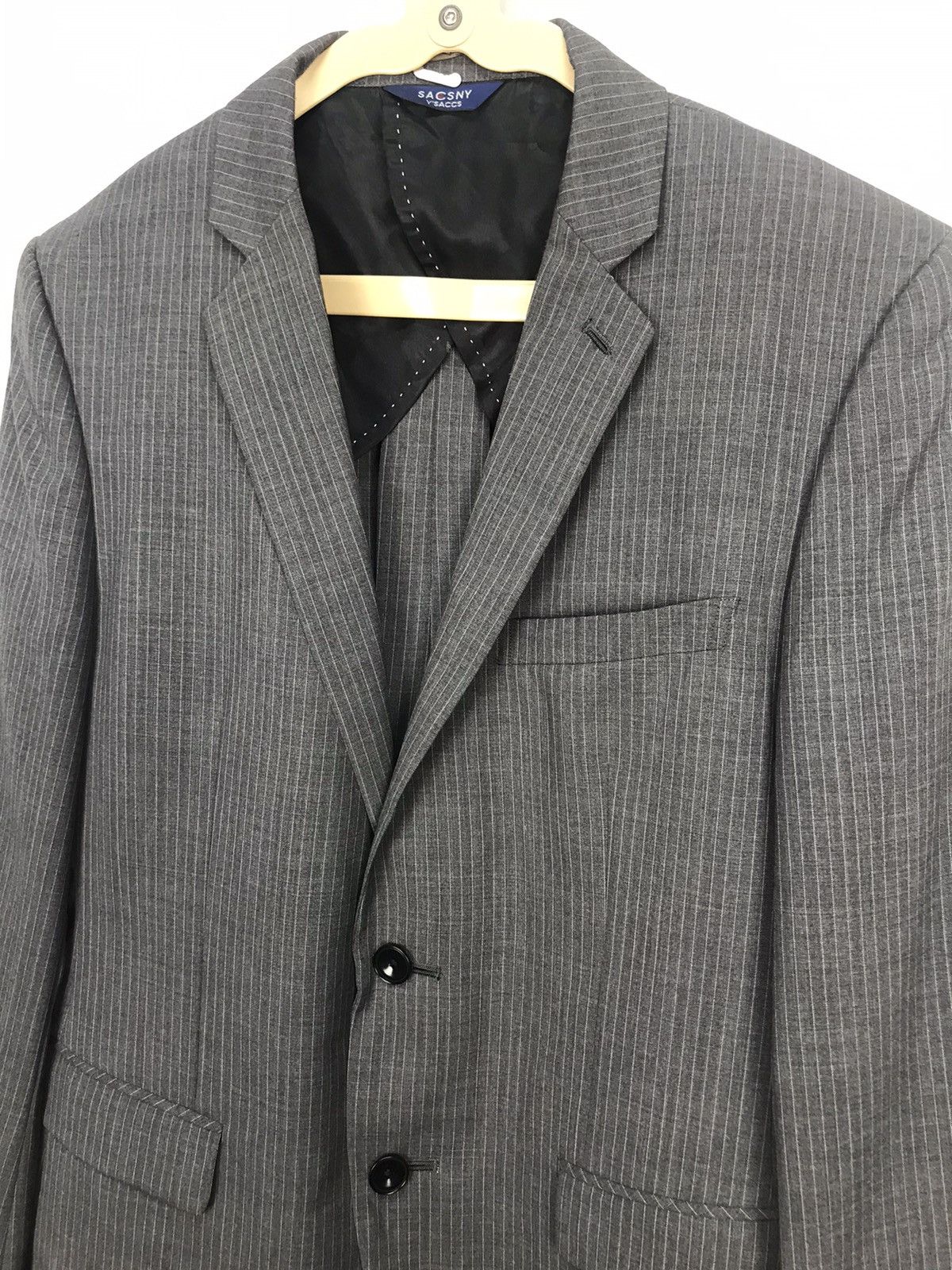 Japanese Brand × Yohji Yamamoto SACSNY Y’SACCS BUTTON UP BLAZER by yohji Yamamoto Size US S / EU 44-46 / 1 - 3 Thumbnail