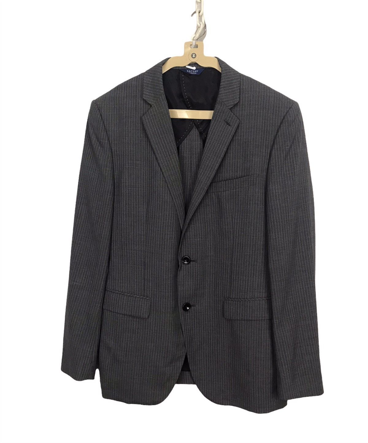 Japanese Brand × Yohji Yamamoto SACSNY Y’SACCS BUTTON UP BLAZER by yohji Yamamoto Size US S / EU 44-46 / 1 - 1 Thumbnail